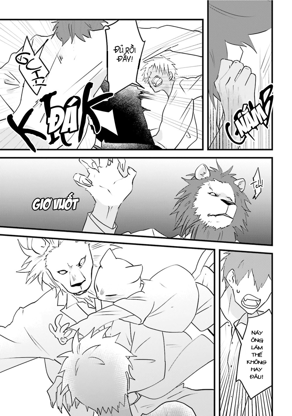 Đọc truyện hentai Trai và Mèo - Chap 4