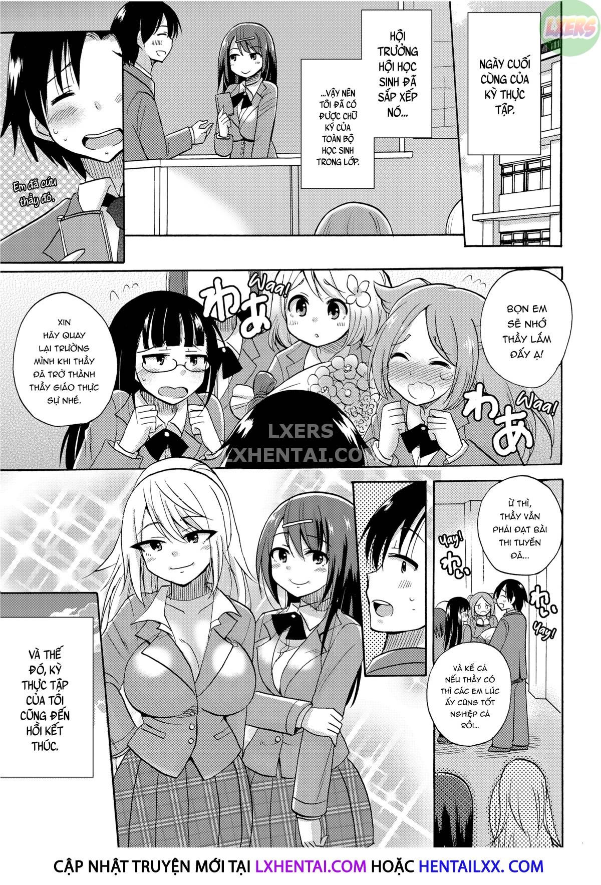 Đọc truyện hentai Dàn Harem ướt át ở học viện - Chap 9 - END