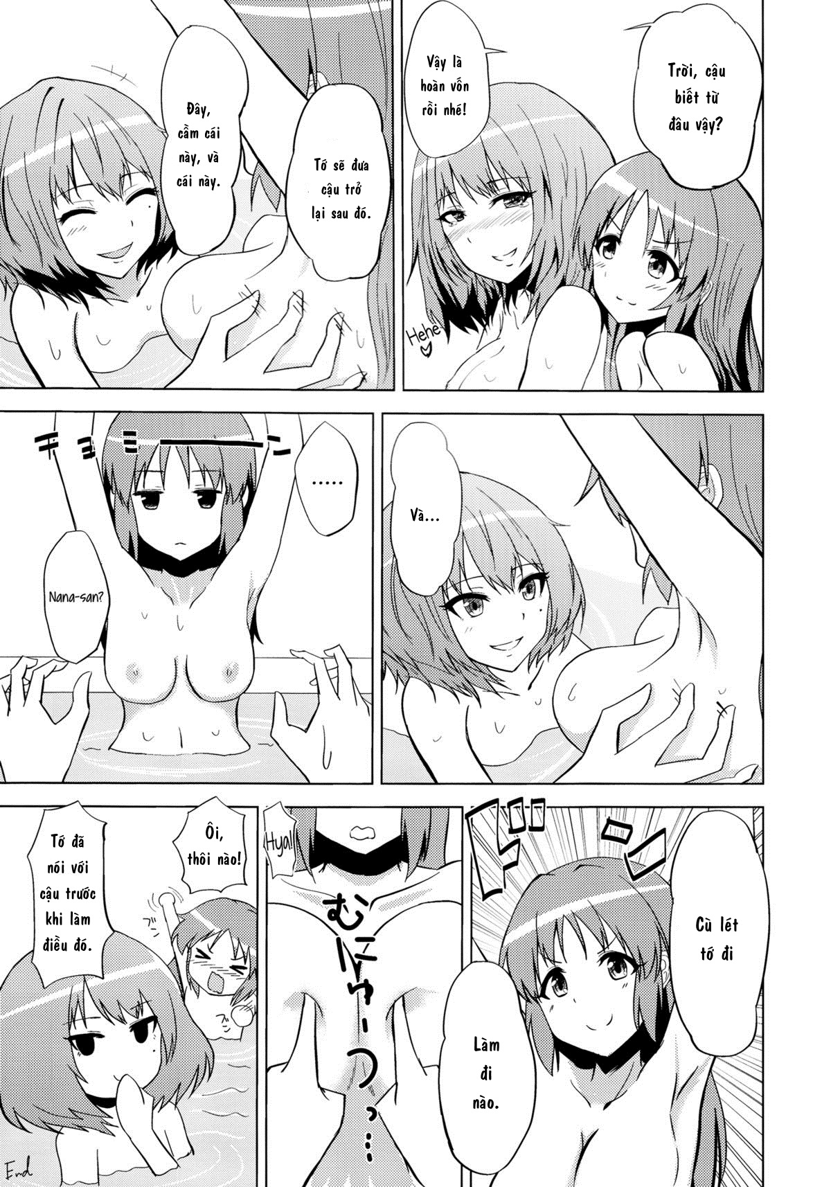 Đọc truyện hentai Kaede-san's Teasing of Nana (The Idolmaster) - Oneshot