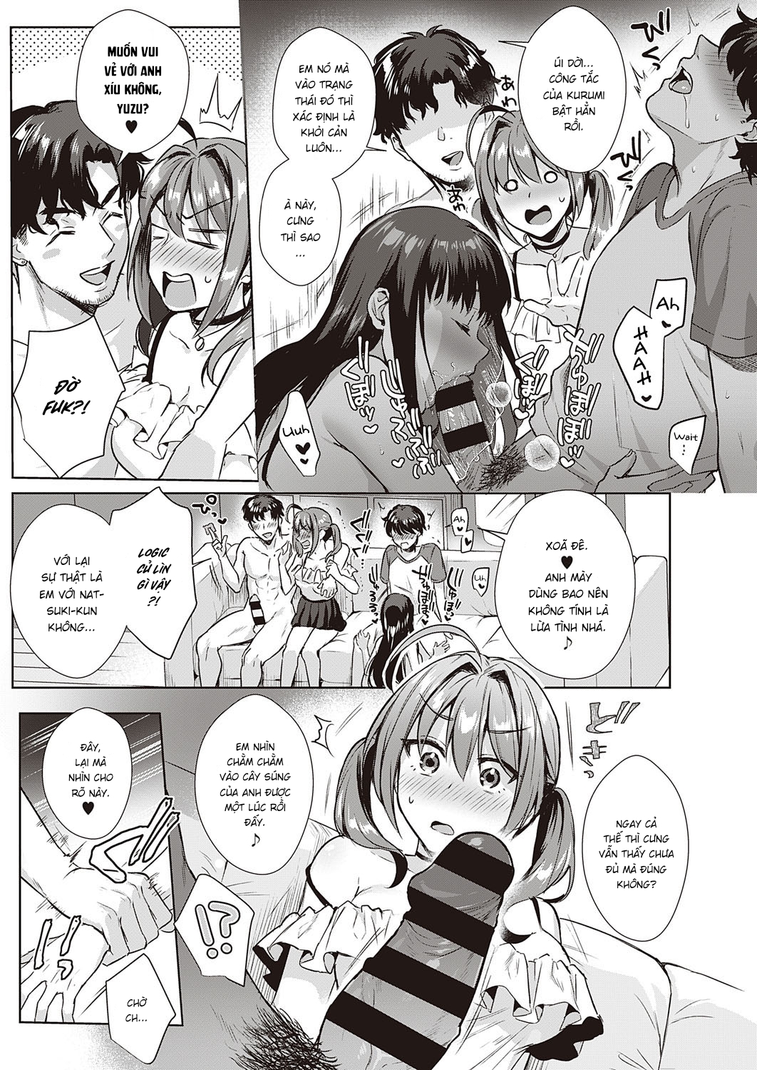 Đọc truyện hentai Bữa Tiệc Hoán Đổi!? - Chap 2