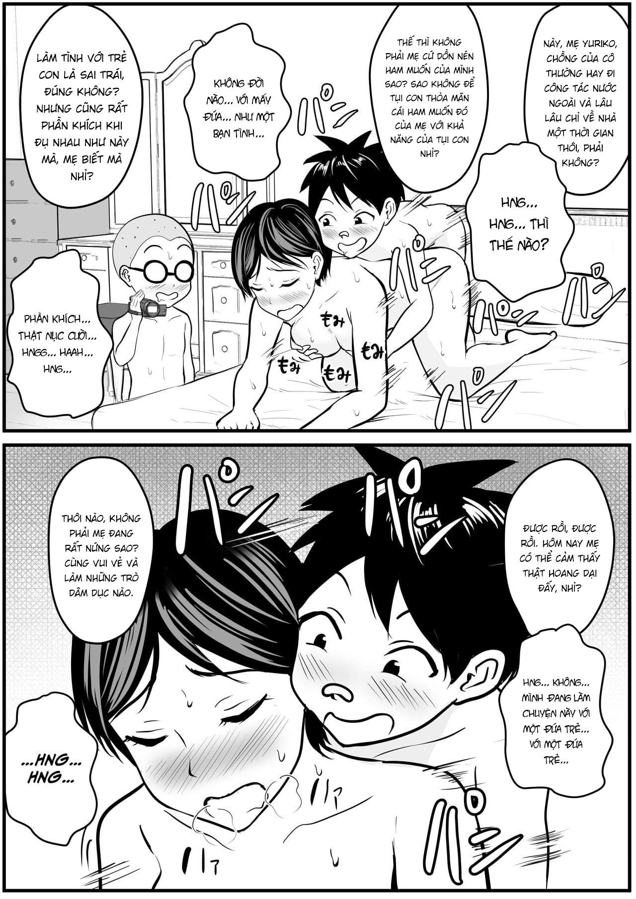 Đọc truyện hentai The Classmate's Mommy's Sex Tape Filming Mission - Oneshot