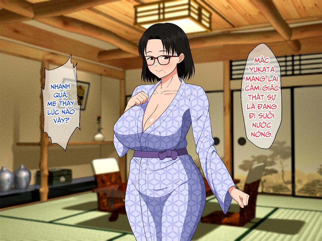 Đọc truyện hentai Khao khát người mẹ vú bự trong căn phòng nhỏ - Chap 5