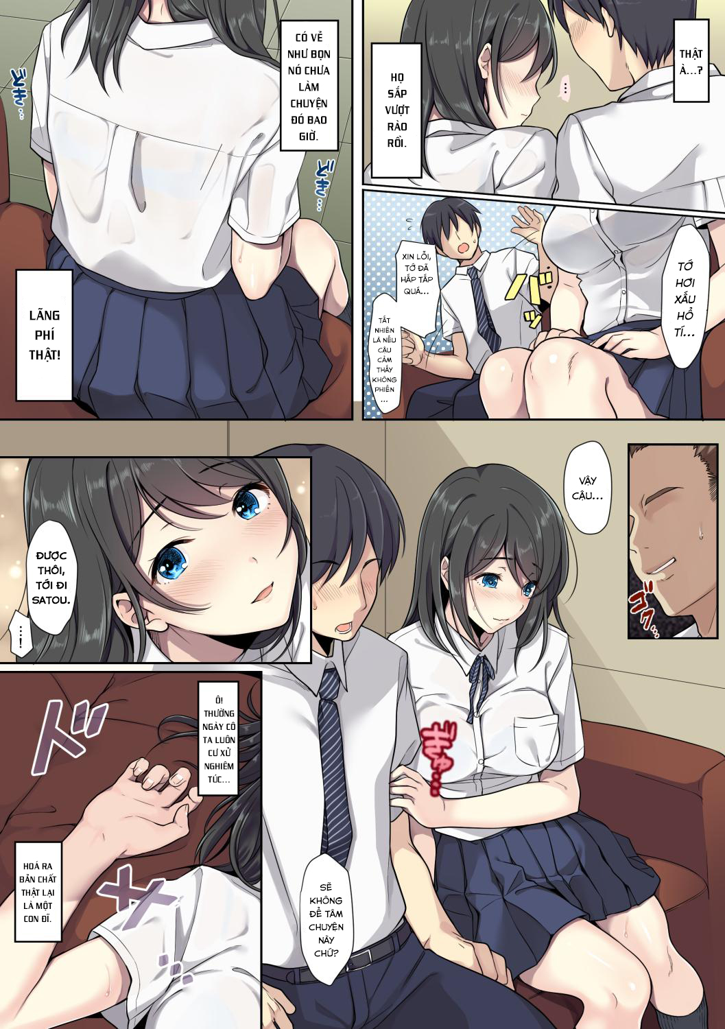 Đọc truyện hentai Bạn gái tôi đã lập một thoả thuận với senpai để bảo vệ tôi. - Chap 1