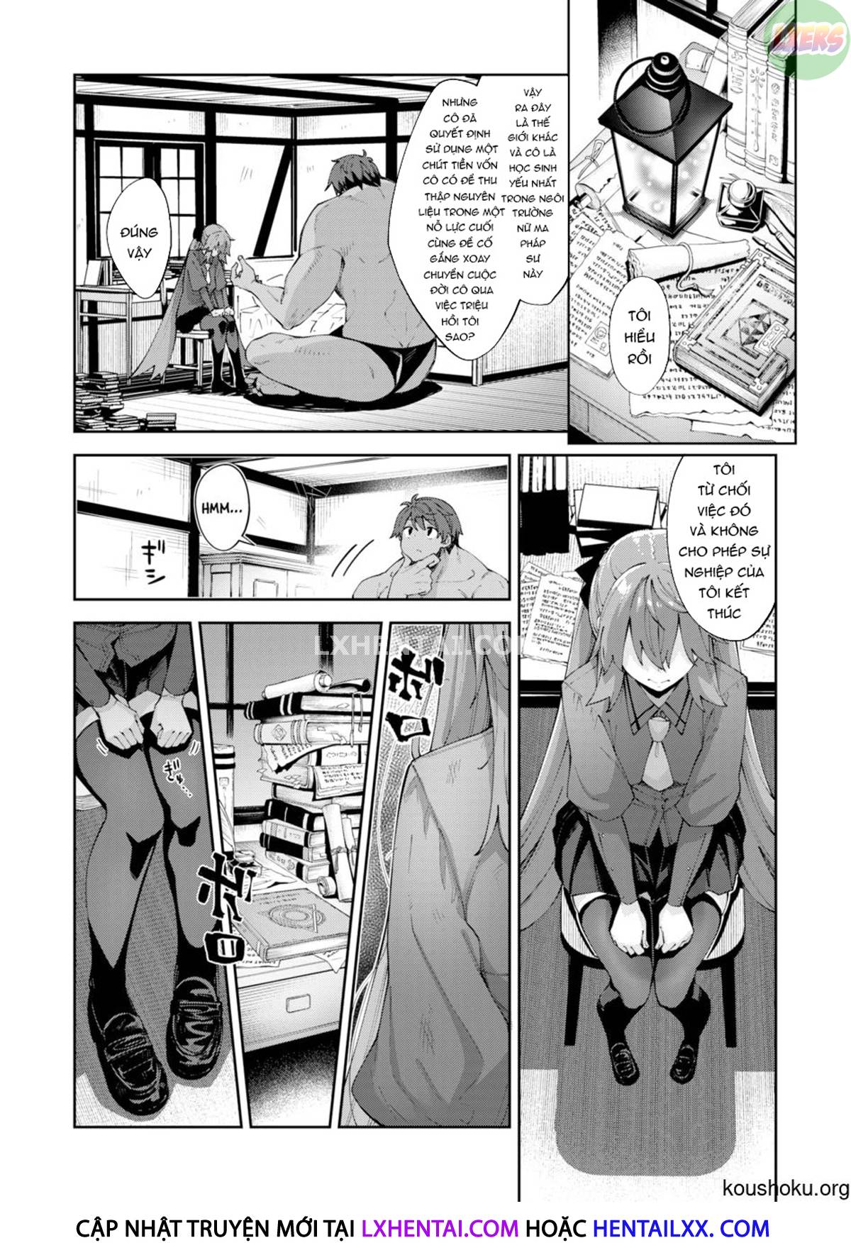 Đọc truyện hentai Kiếm may mắn ở dị giới - Chap 1