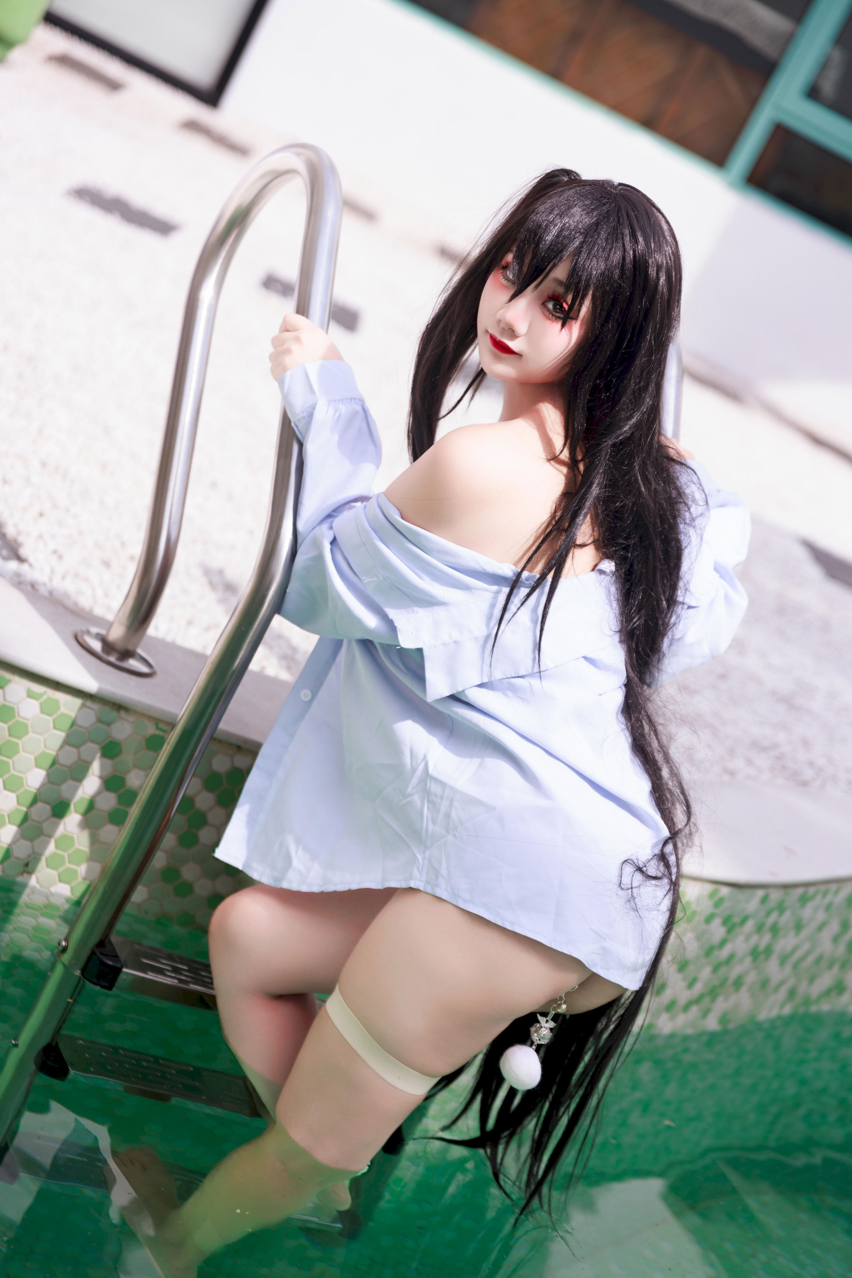 Đọc truyện hentai Tuyển tập Albums siêu phẩm Cosplay - Chap 1441 - Axue_yuki - Azur Lane Taihou Swimsuit