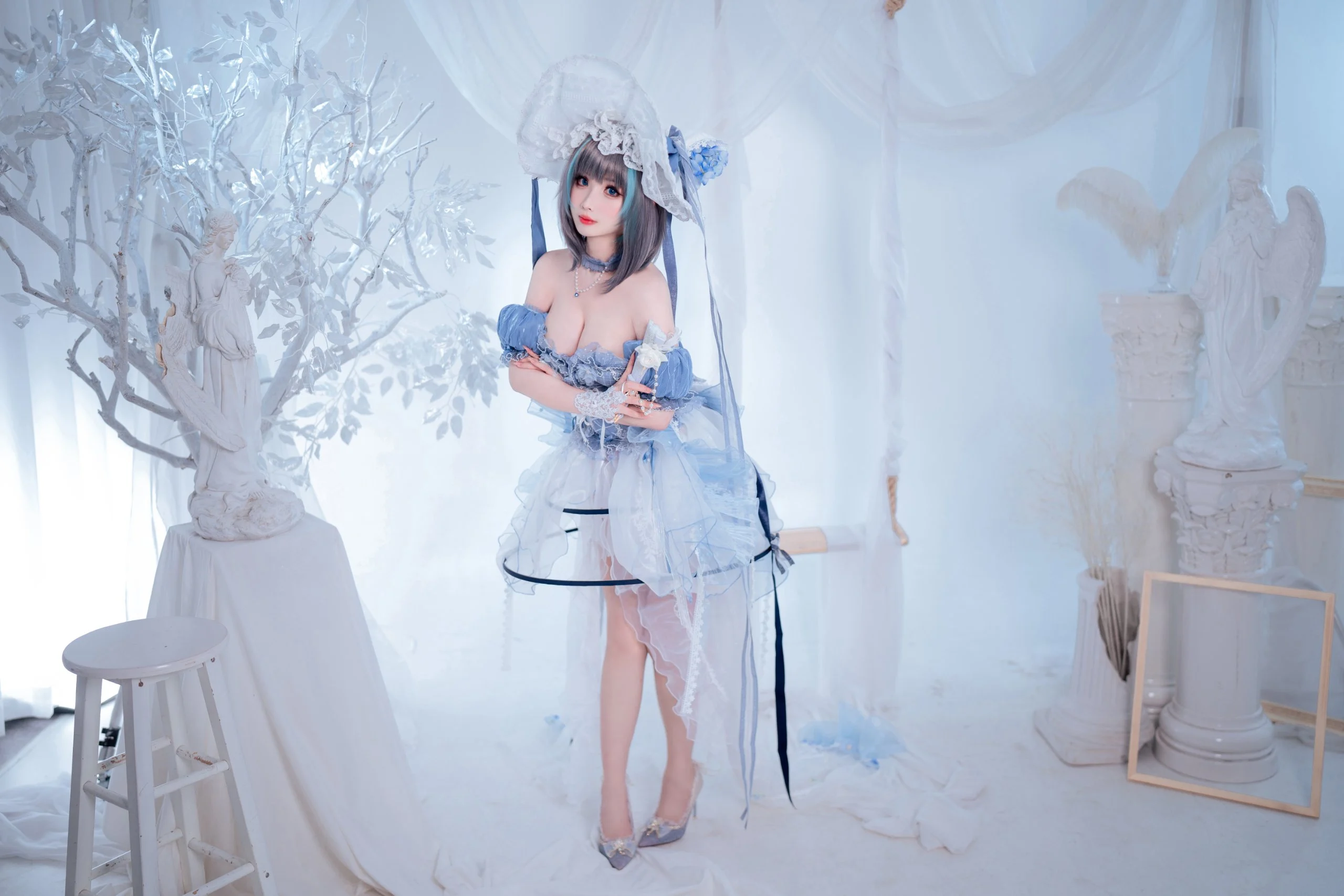 Đọc truyện hentai Tuyển tập Albums siêu phẩm Cosplay - Chap 579 - Ryoko - Cheshire Ice Princess