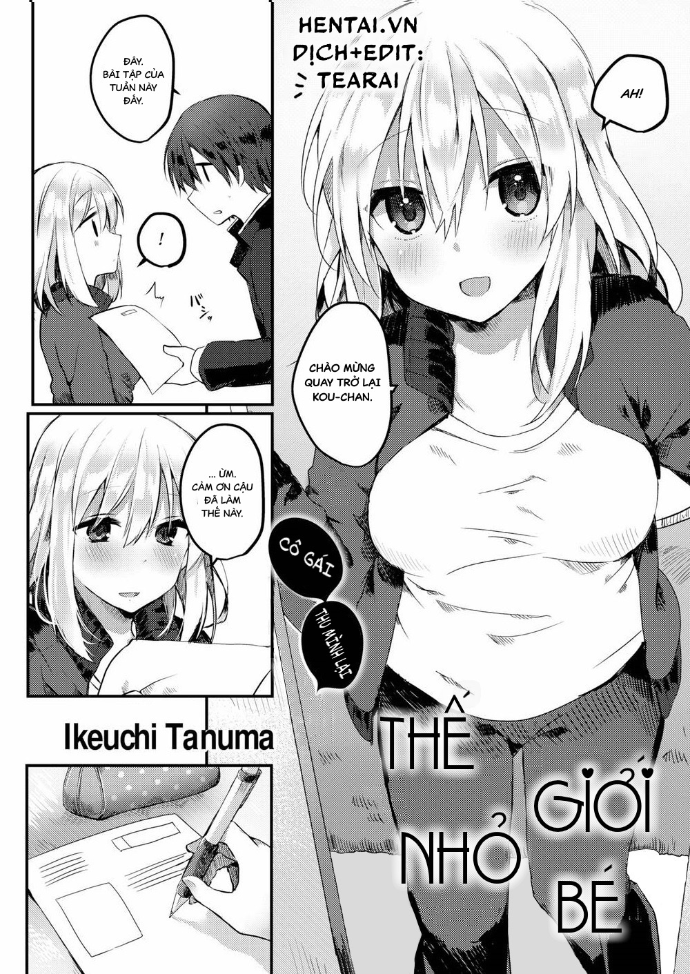 Đọc truyện hentai Thế Giới Nhỏ Bé - Oneshot