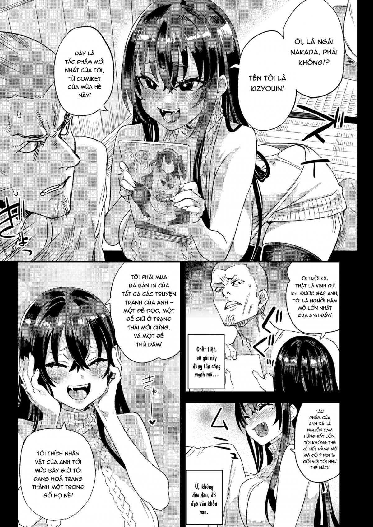 Đọc truyện hentai Họa sĩ vẽ truyện tranh bị nứng - Oneshot.