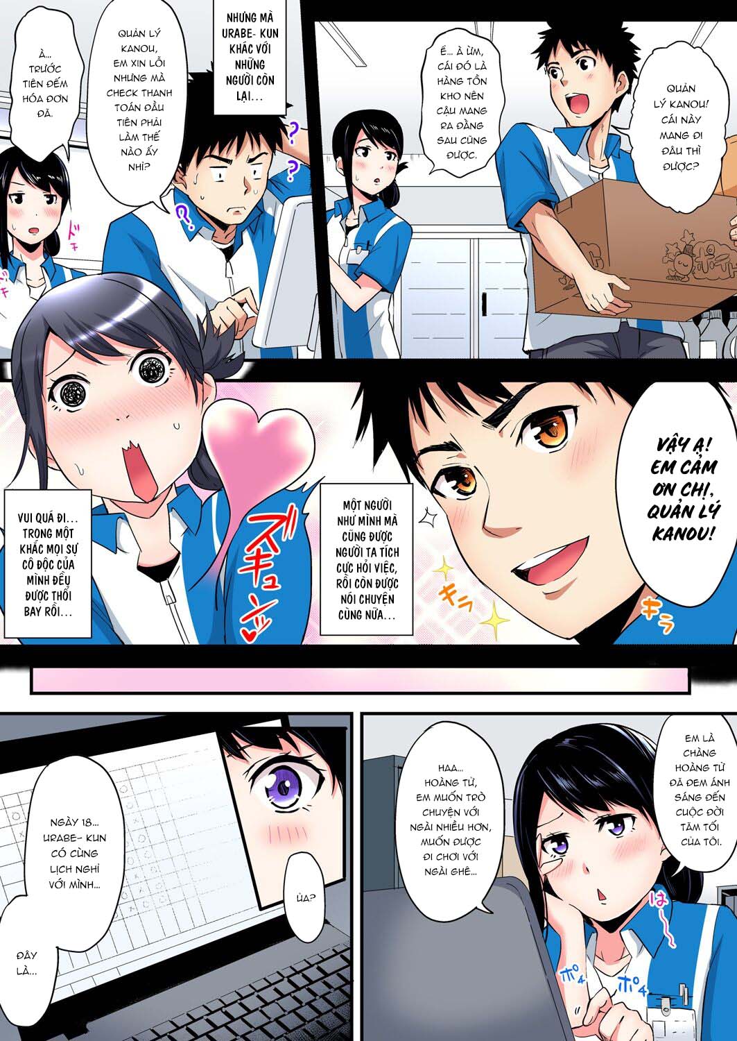 Đọc truyện hentai Bà Mẹ Teen Và Các Tư Thế SEX - Chap 13: Chị quản lý râm đãng