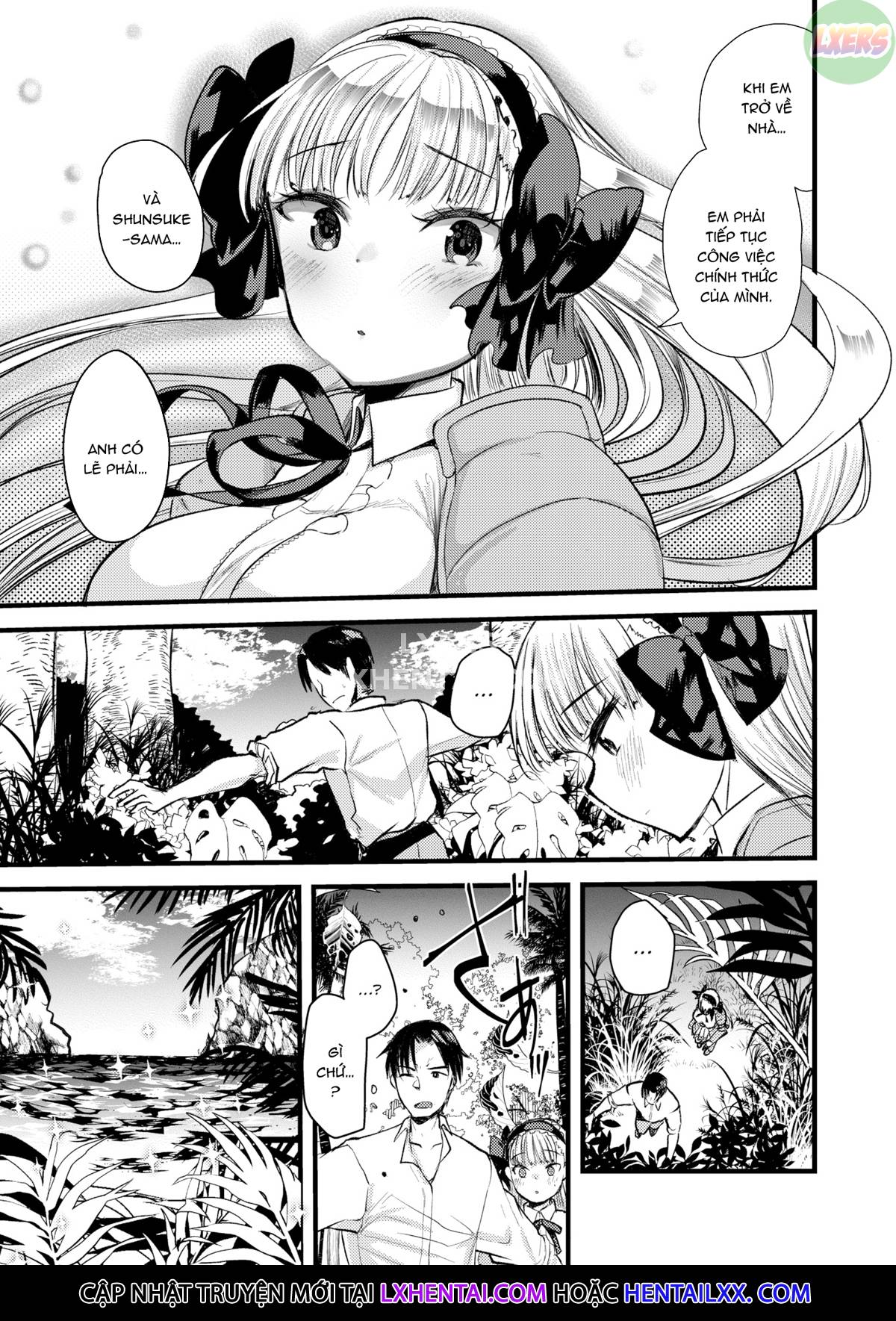 Đọc truyện hentai Cuộc sống thư thái nơi đảo hoang cùng cô Kỵ sĩ công chúa Level 1 - Chap 6