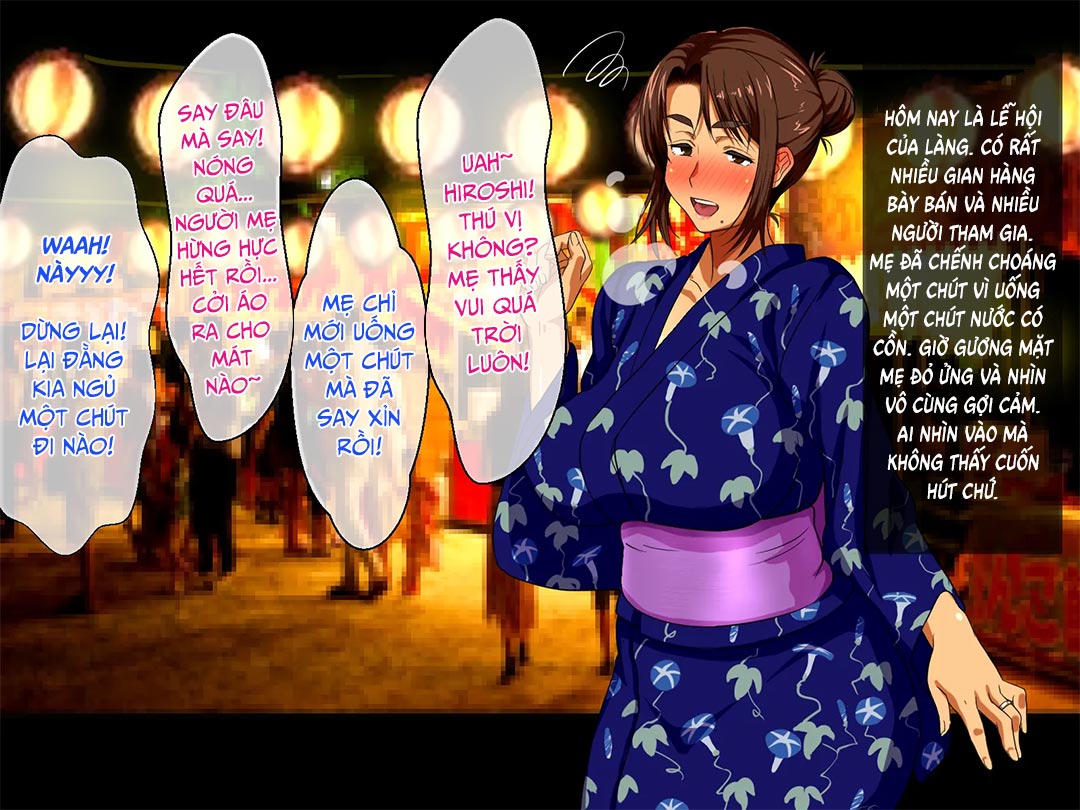 Đọc truyện hentai Làm tình với mẹ đến đầm đìa mồ hôi vào kỳ nghỉ hè - Chap 3 - [END]