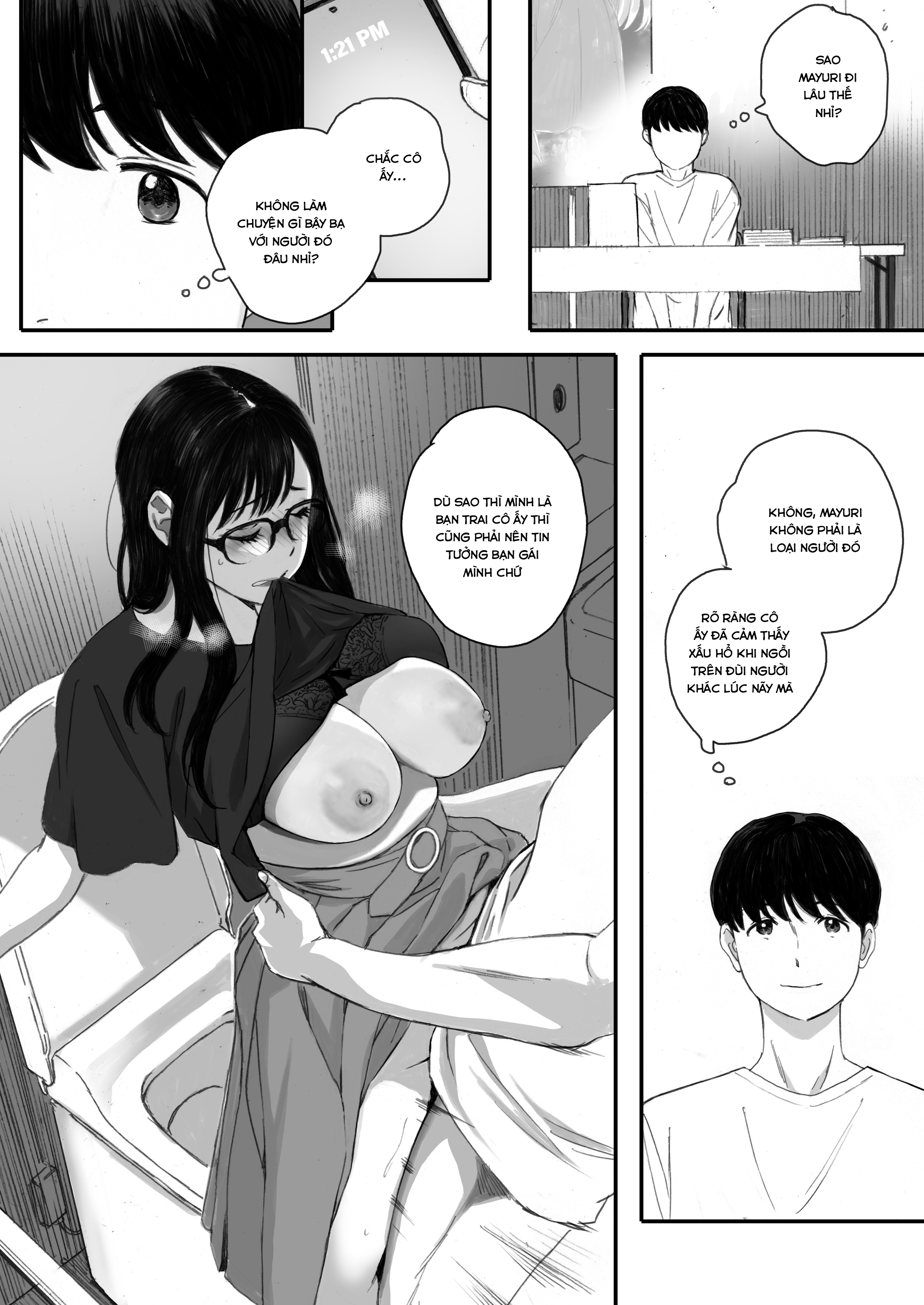 Đọc truyện hentai Mất bồ vì để bồ đu idol - Oneshot