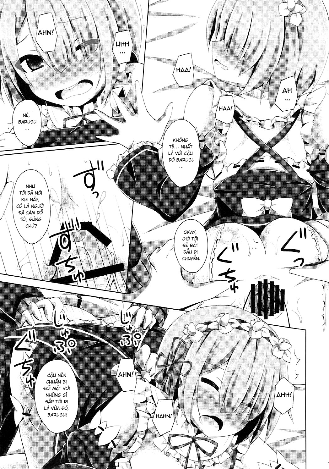 Đọc truyện hentai A Subaru-kun Ecchi Shimasu? Chotto Barusu Nani Jiro Jiro Miten no yo (Re:Zero Kara Hajimeru Isekai Seikatsu) - Oneshot