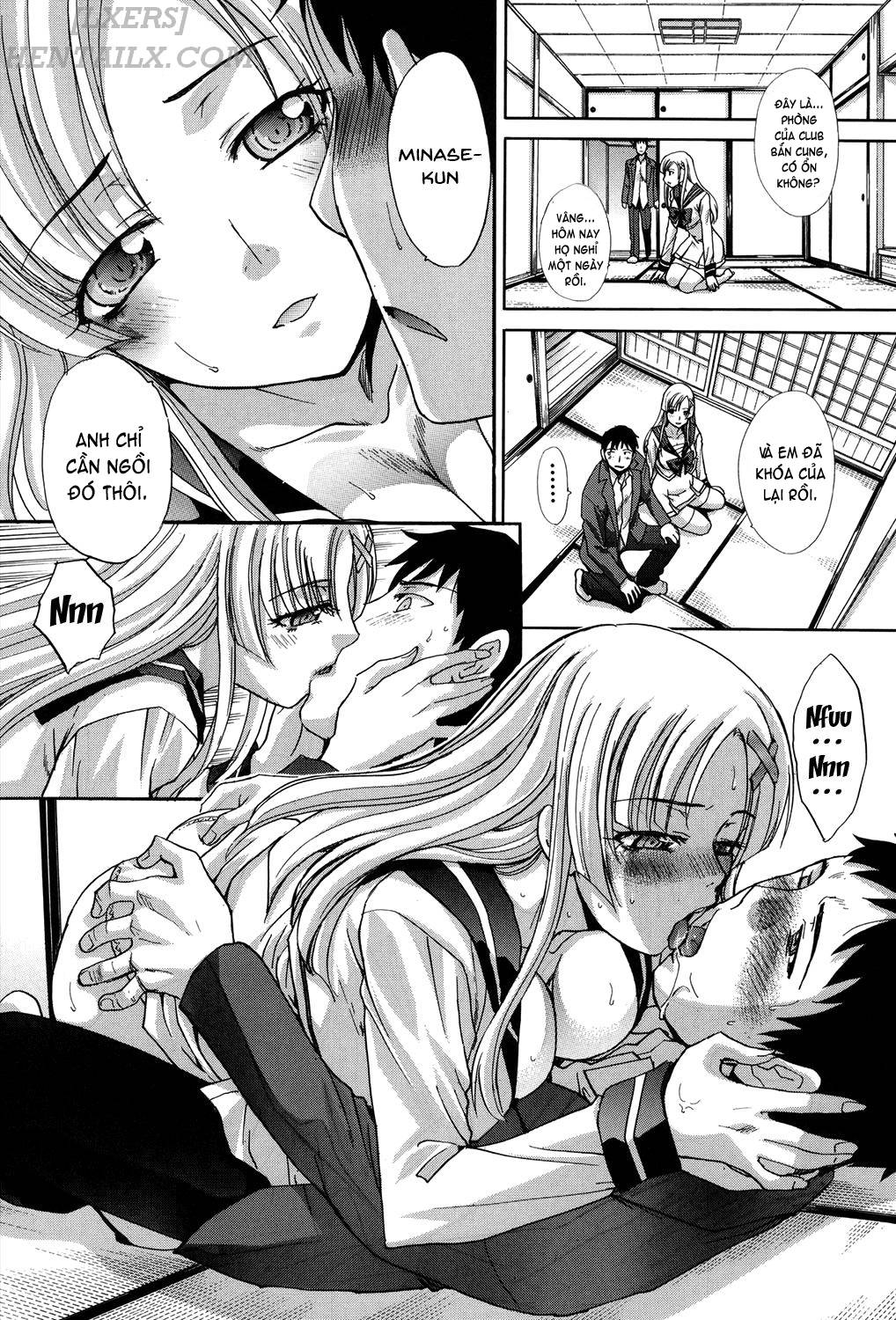 Đọc truyện hentai Houkago no Kanojo wa Neburarete Naku. - Chap 4