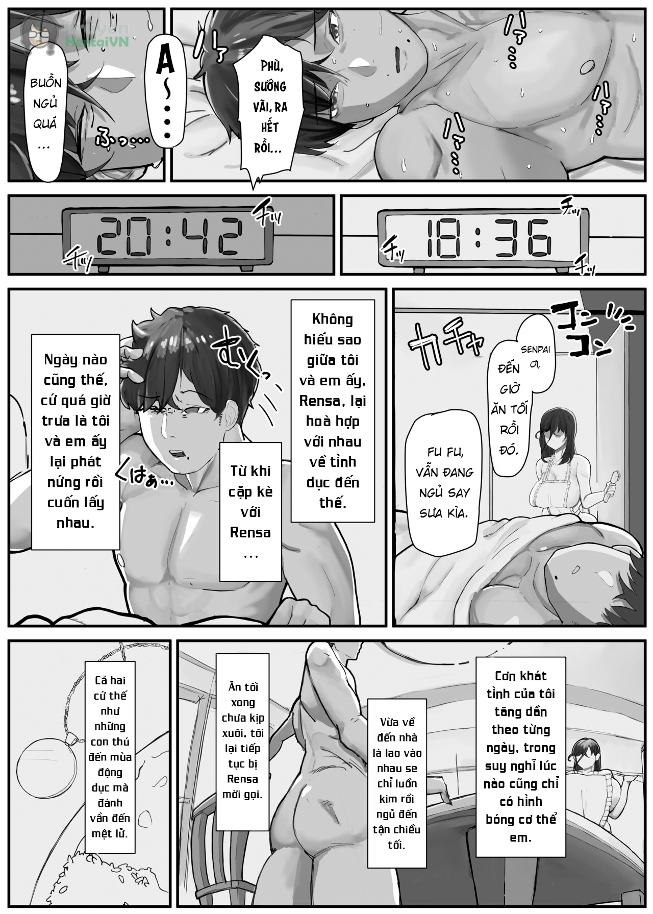 Đọc truyện hentai Hikiyoseru chi tsunagi tomeru kusari - Oneshot