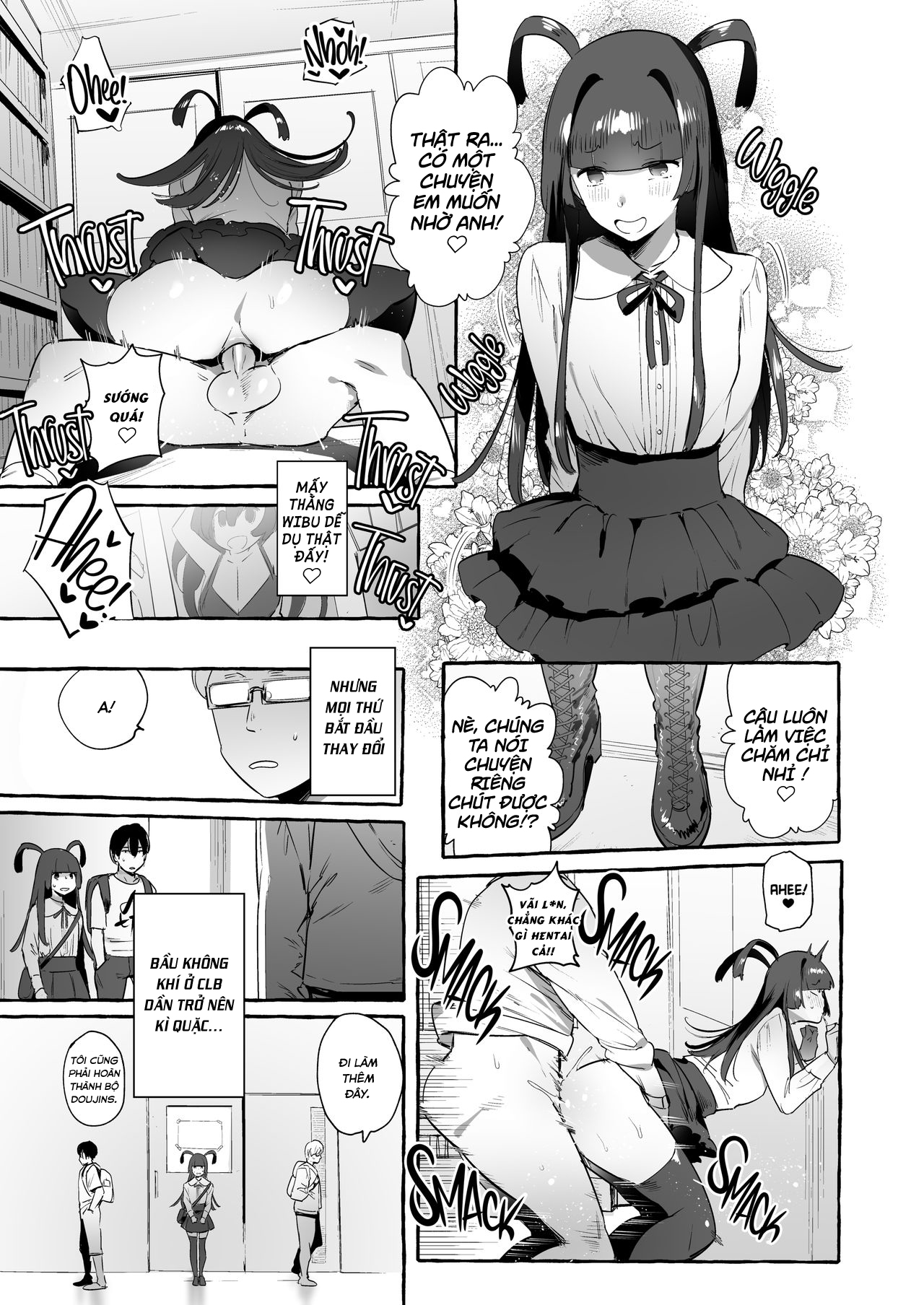 Đọc truyện hentai YariCir no Boku VS Gal - Oneshot