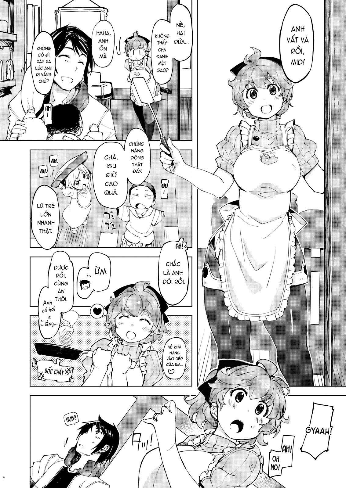 Đọc truyện hentai Ngủ đi, thưa ông - Motto x2! Onemuri Rune Sensei