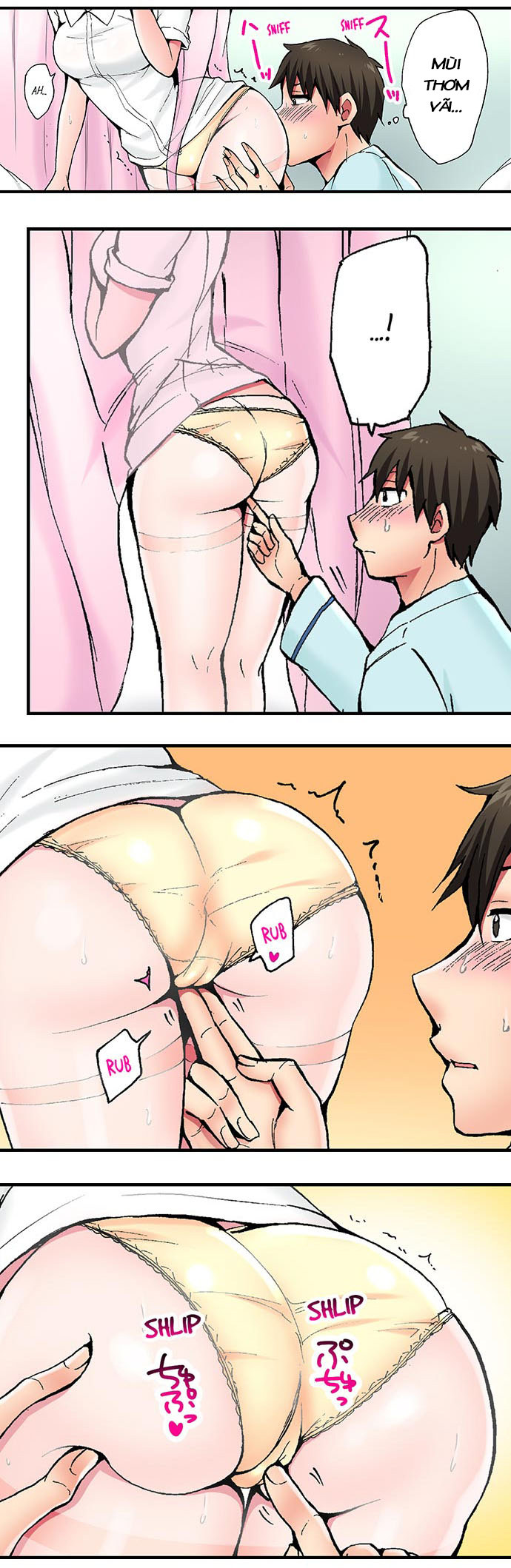 Đọc truyện hentai Pranking the Working Nurse - Chap 1