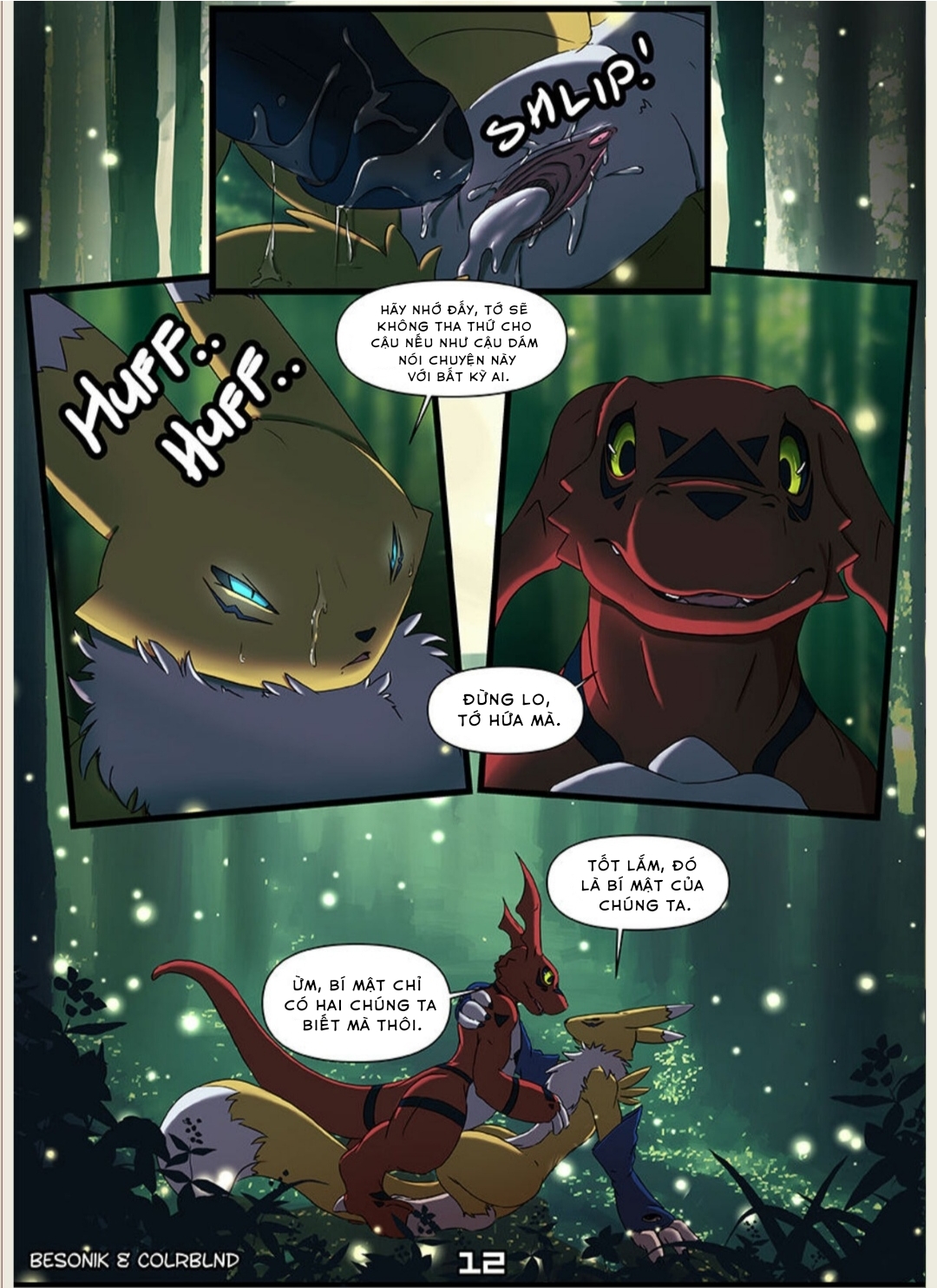 Đọc truyện hentai Digimon love - Oneshot