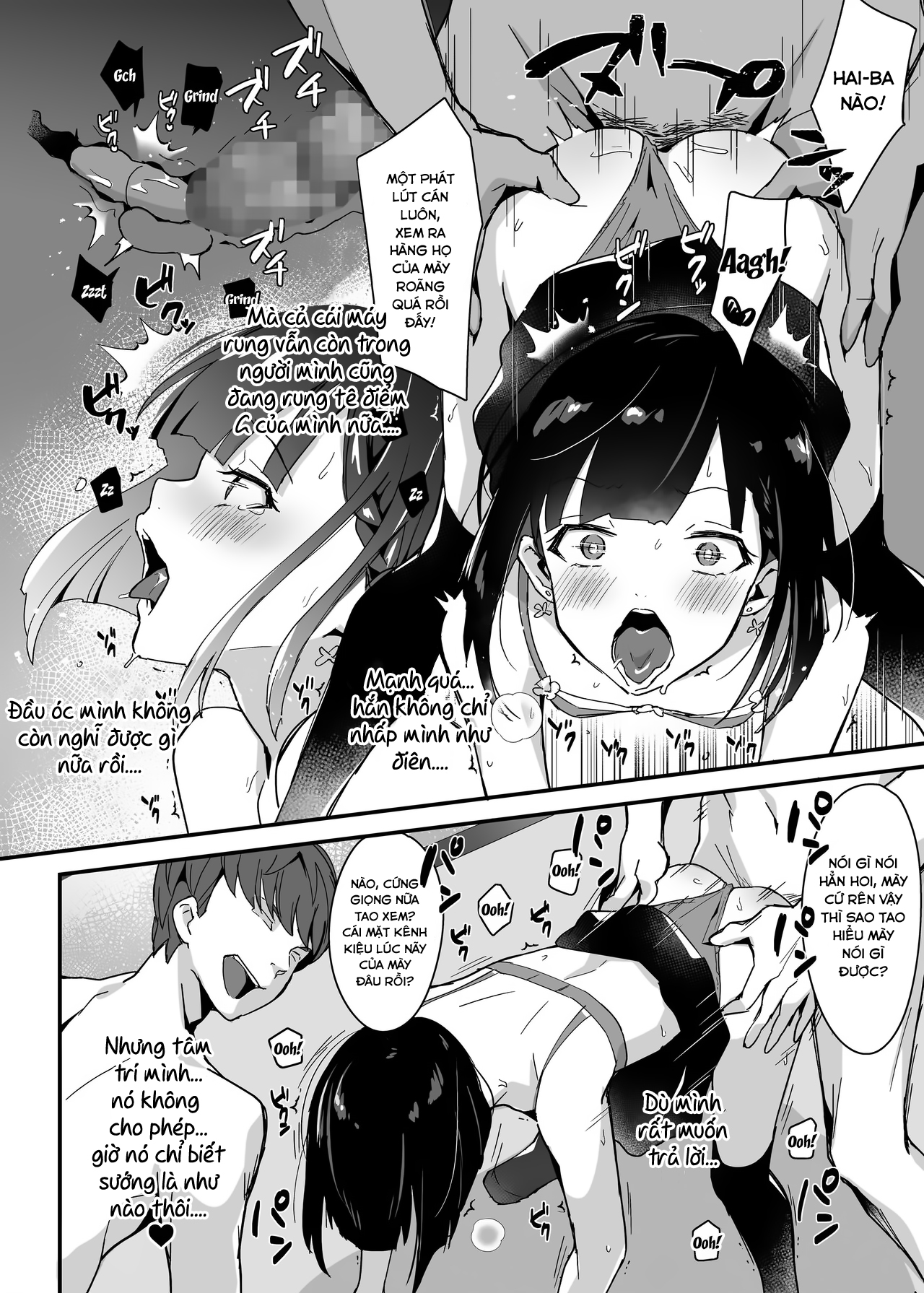 Đọc truyện hentai Iinchou wa Furyou Chinpo ni Otosareru - Oneshot