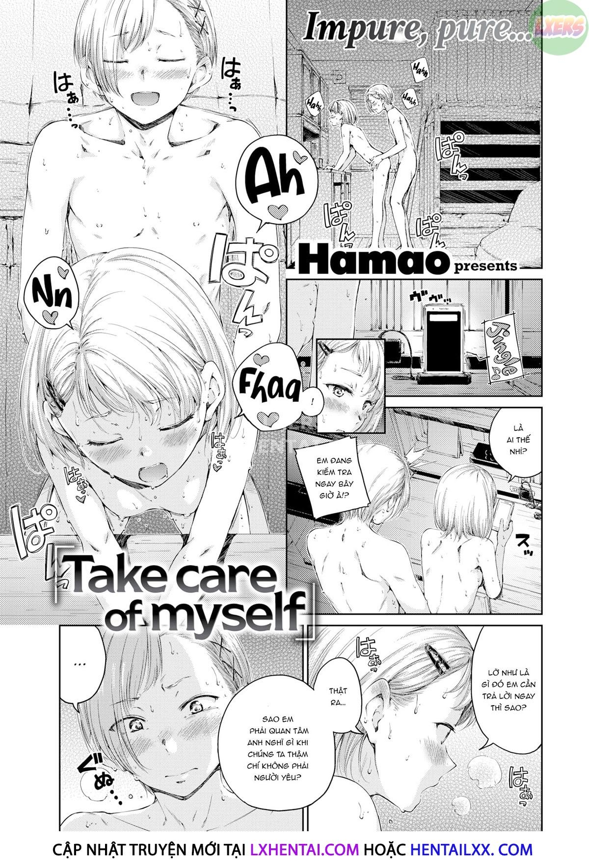 Đọc truyện hentai Take care of myself - Oneshot - Không che