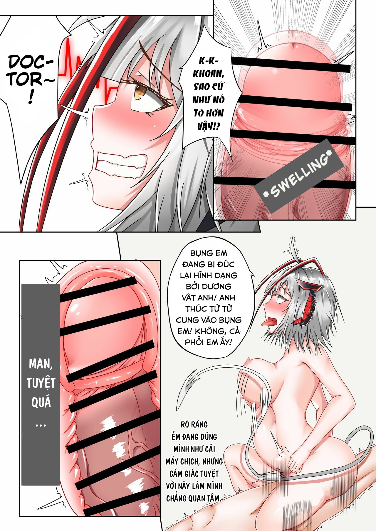 Đọc truyện hentai Cô gái ác quỷ ấy cũng là người tôi yêu. (Arknights) - Oneshot