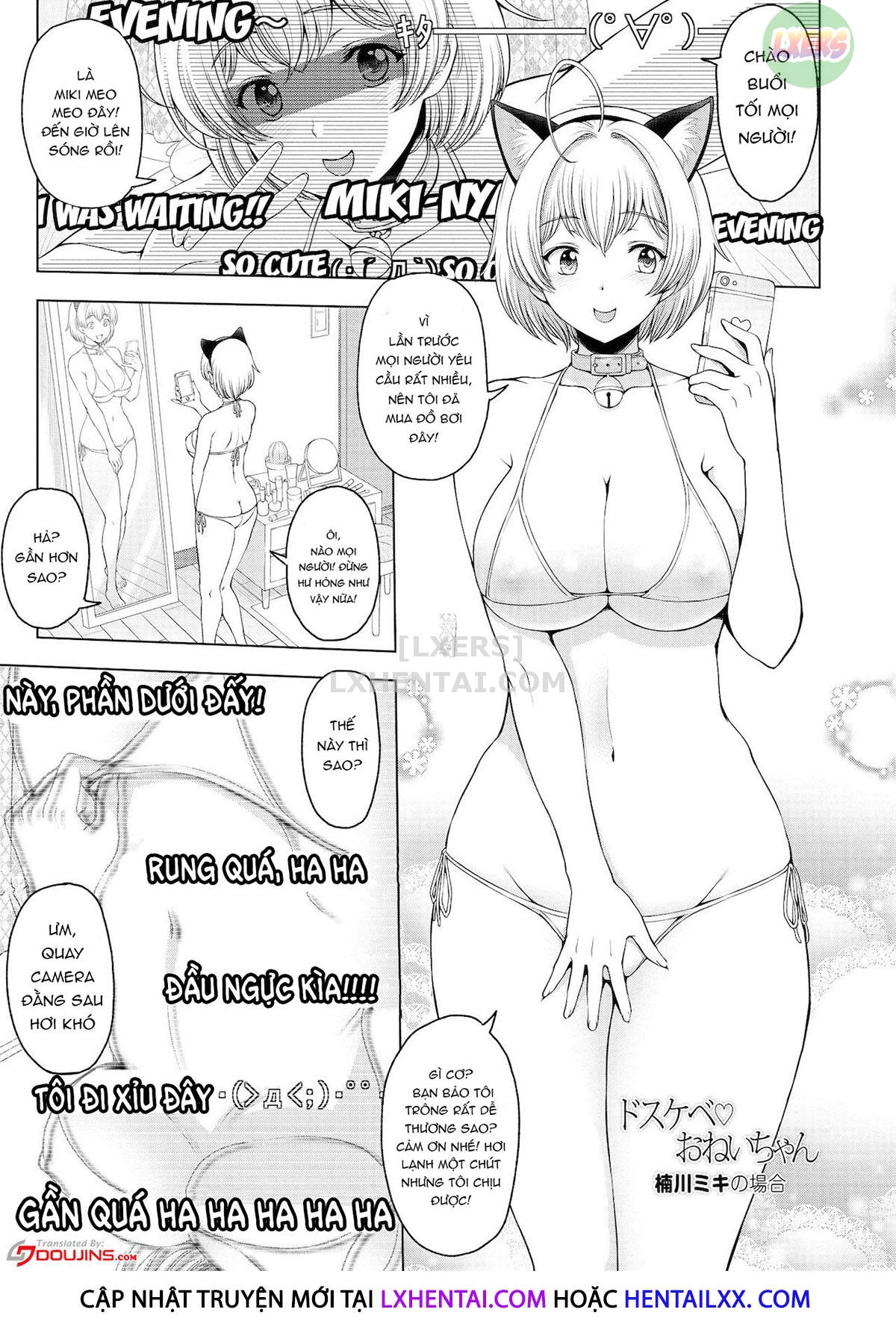Đọc truyện hentai Chị gái siêu dâm đãng - Chap 2