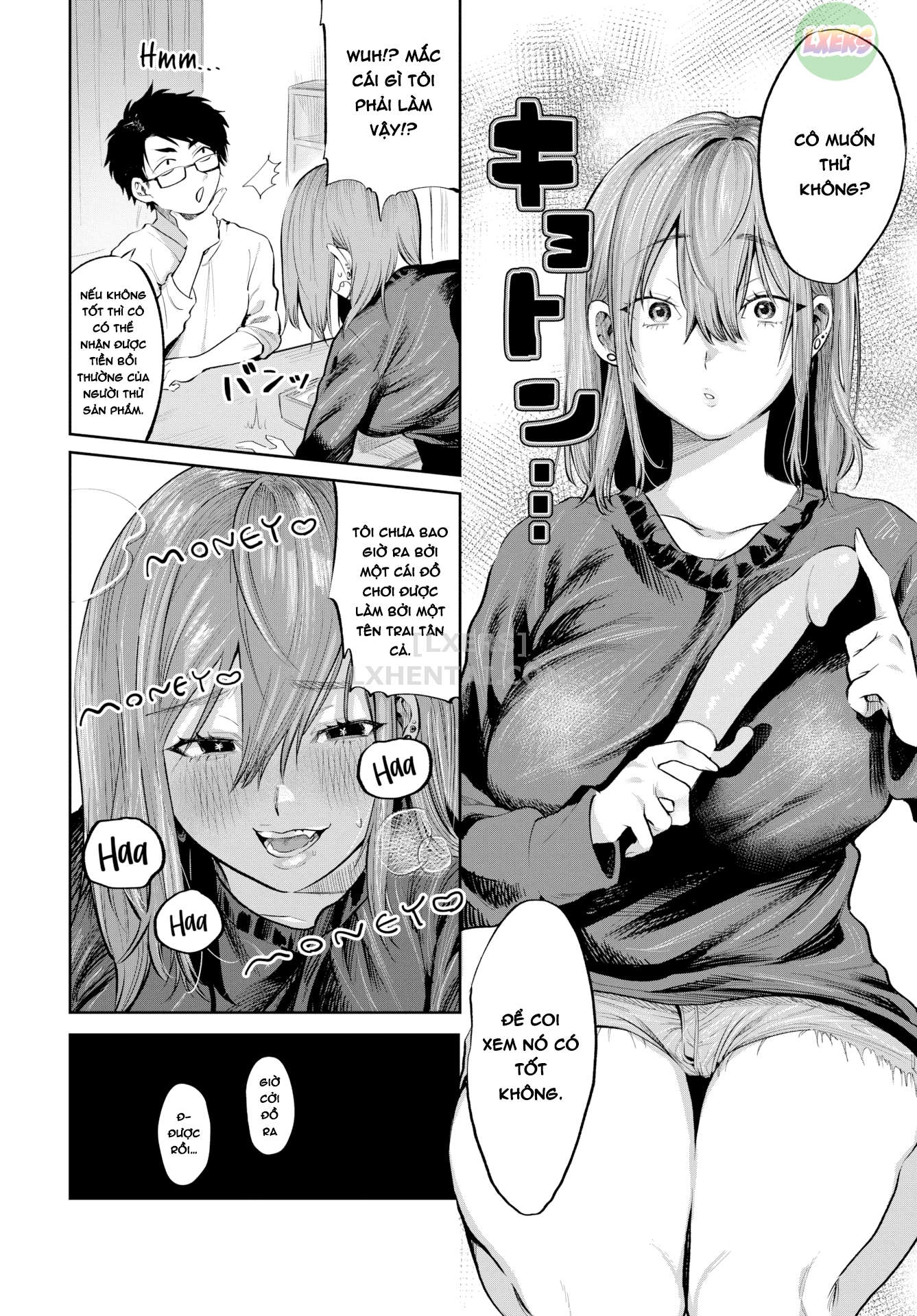 Đọc truyện hentai Product Tester Kogal Next Door - Oneshot