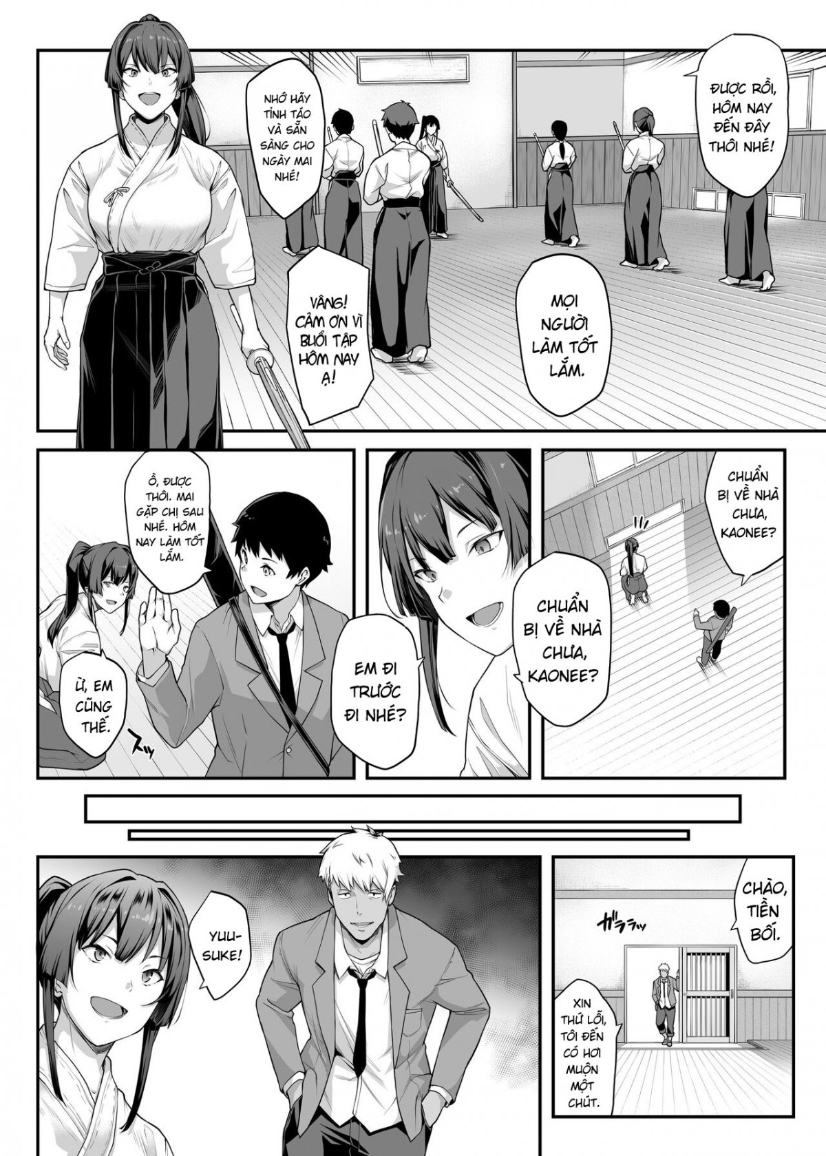 Đọc truyện hentai Kendoubu Shushou de Osananajimi no Bijin de Tsuyoi Boku no Kanojo ga, Charao ni Assari Otosareru Wake ga Nai - Oneshot