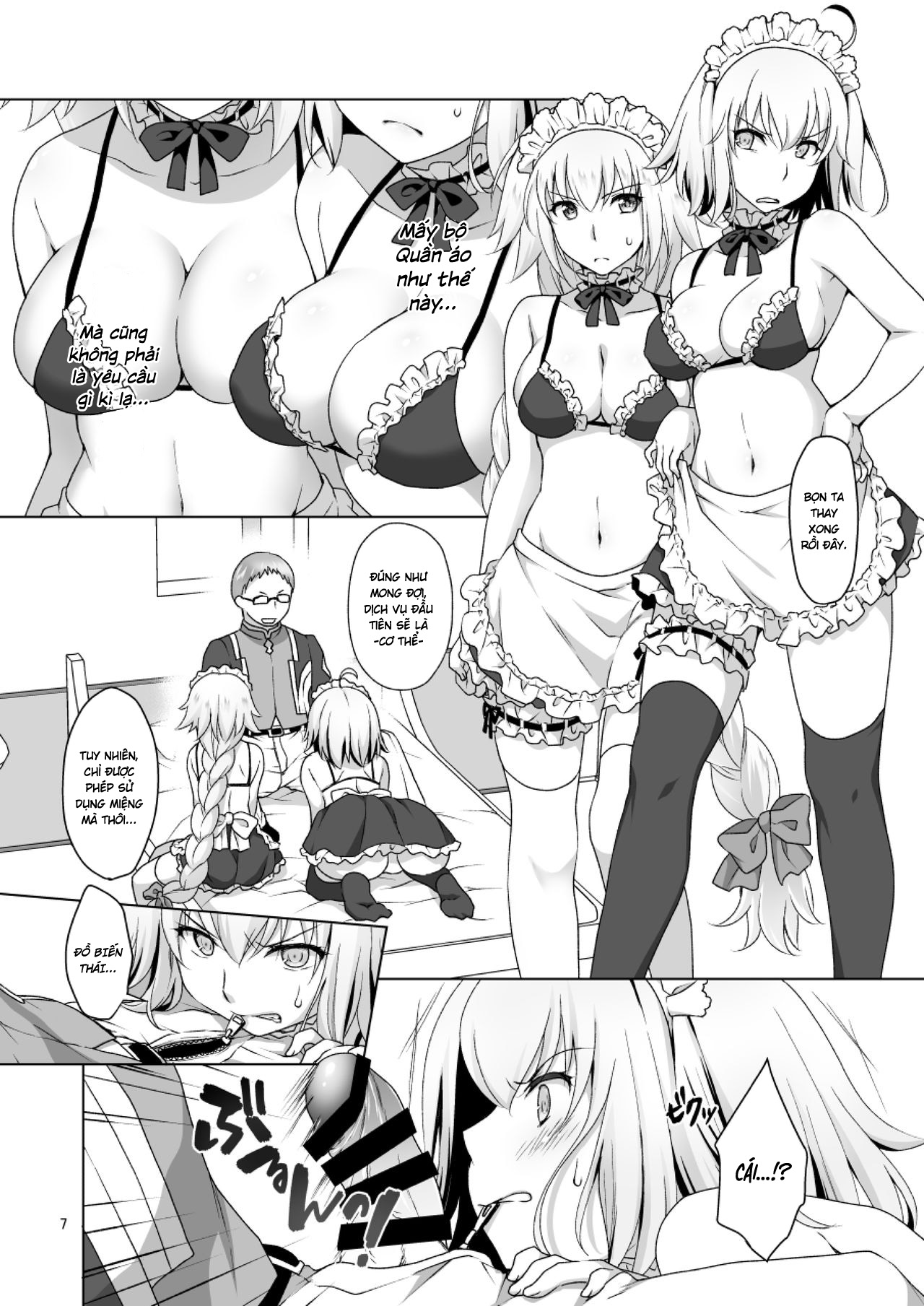Đọc truyện hentai Chaldea Girls Collection W Jeanne Kyousei Gohoushi (Fate/Grand Order) - Oneshot