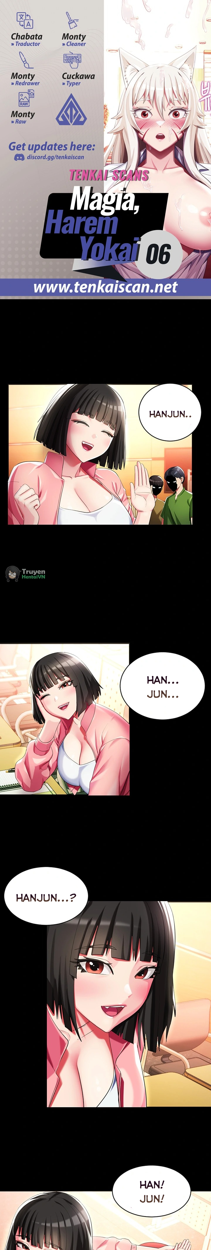 Đọc truyện hentai Phép thuật, hậu cung Yokai - chap 6