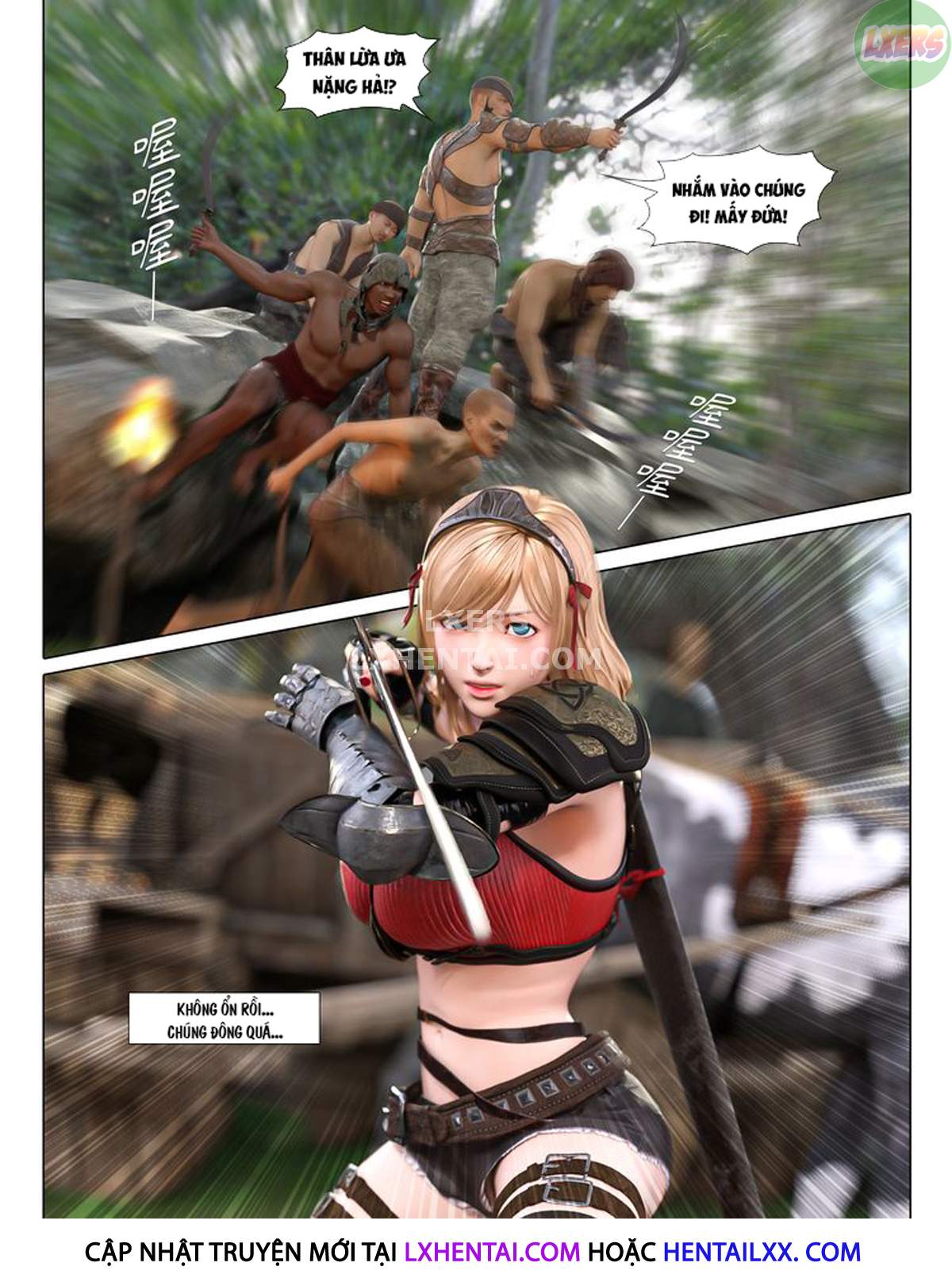 Đọc truyện hentai The Rose Fall Into Darkness - Chap 1