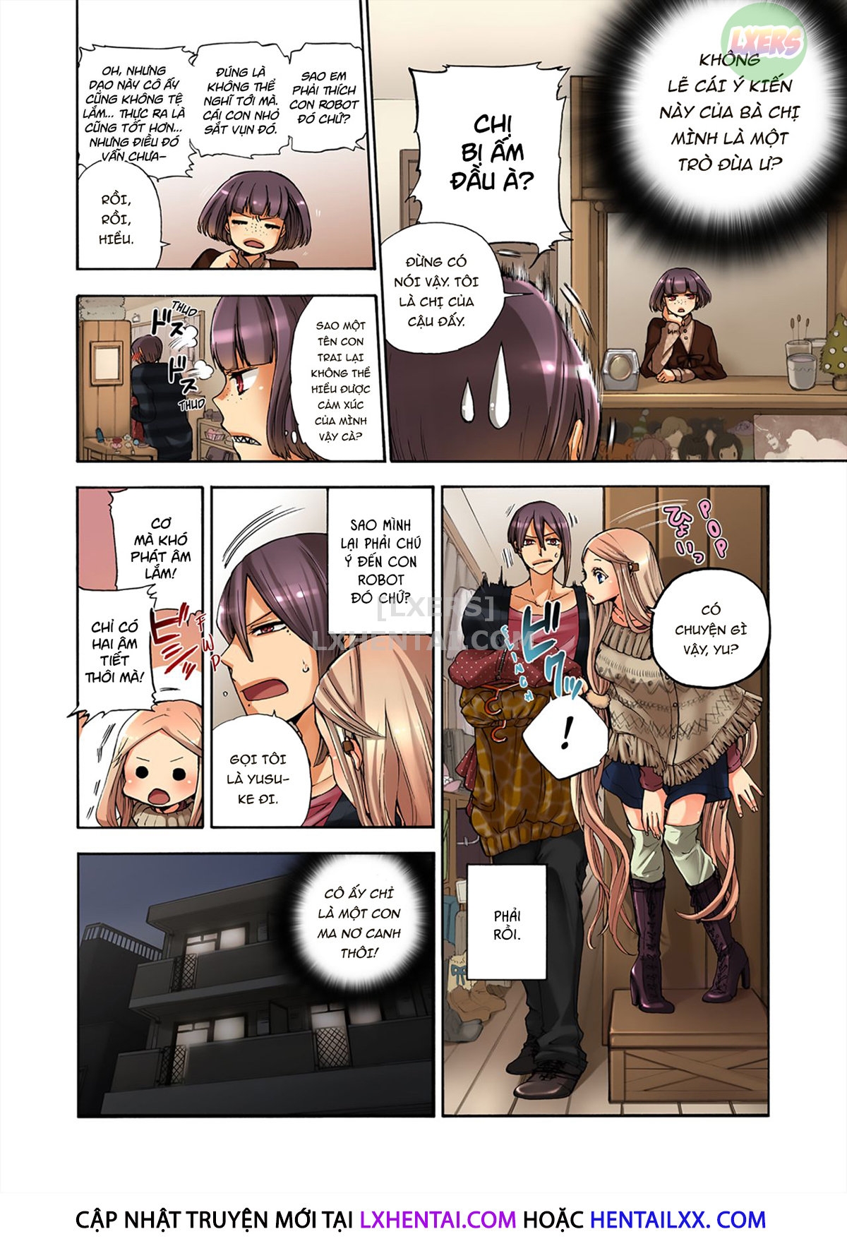 Đọc truyện hentai Robot thú cưng Lilly - Chap 15