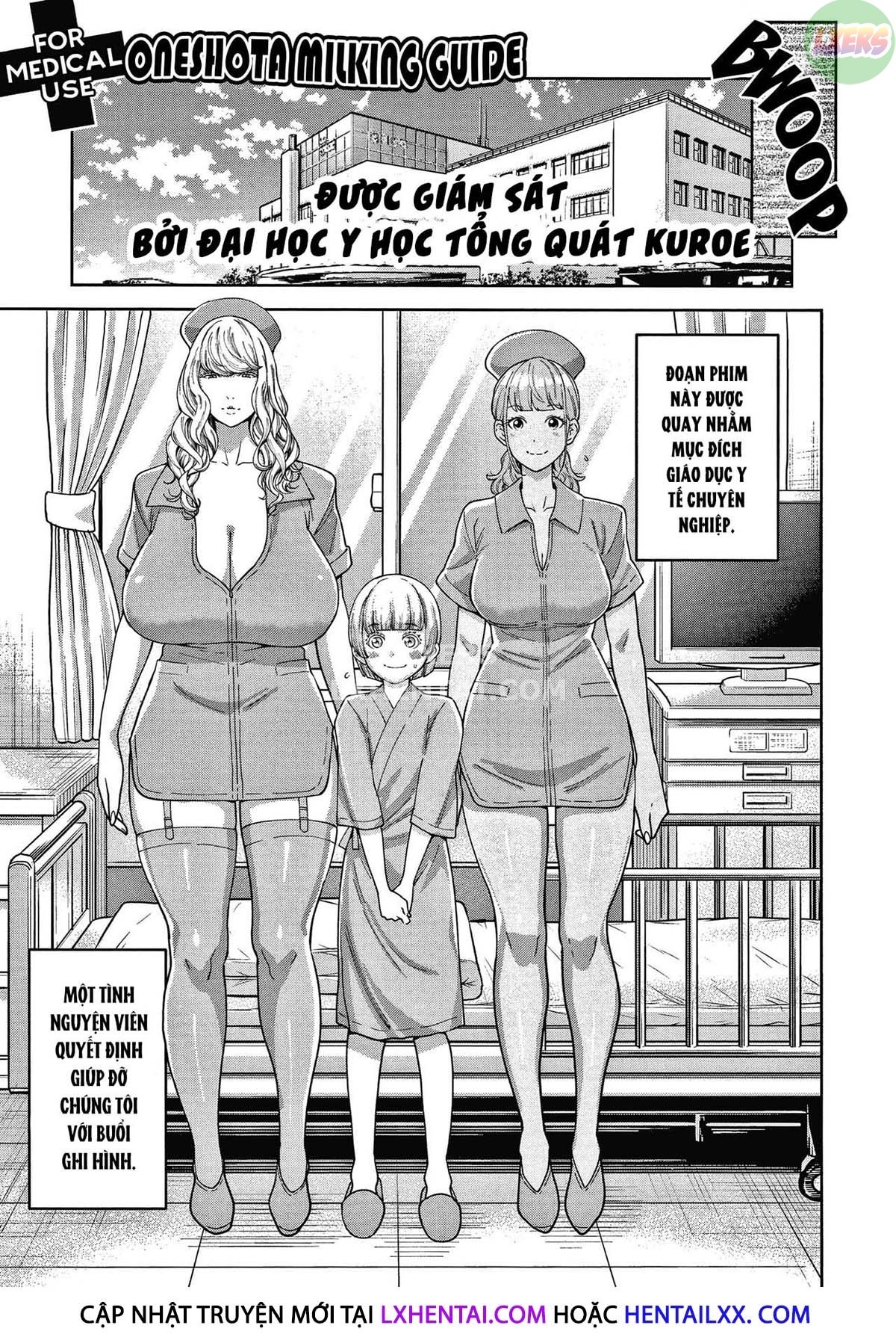 Đọc truyện hentai OneShota Ward 24 Hour Care Harem Hospitalization Life - Chap 7