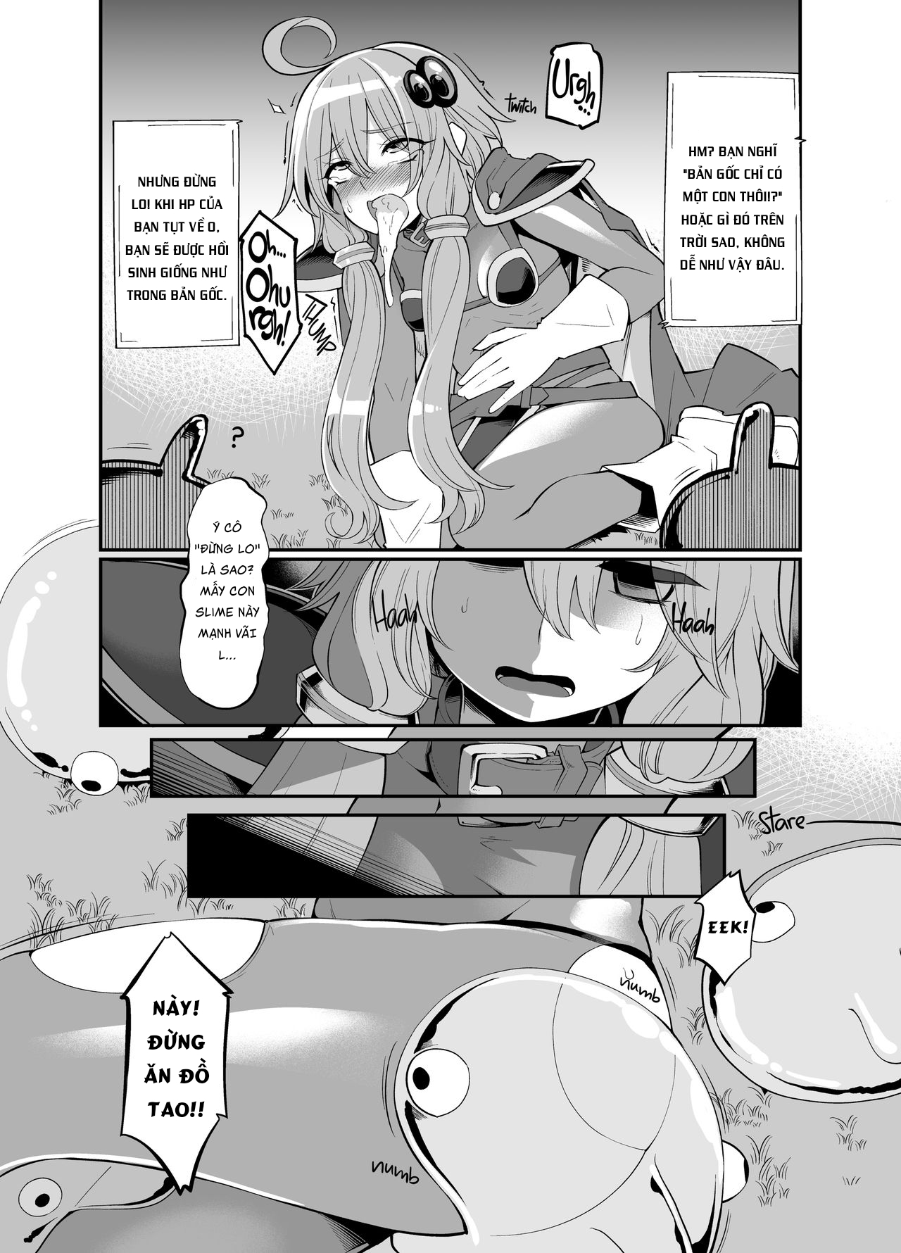 Đọc truyện hentai Yuzuki Yukari In Dragon Quest - Oneshot