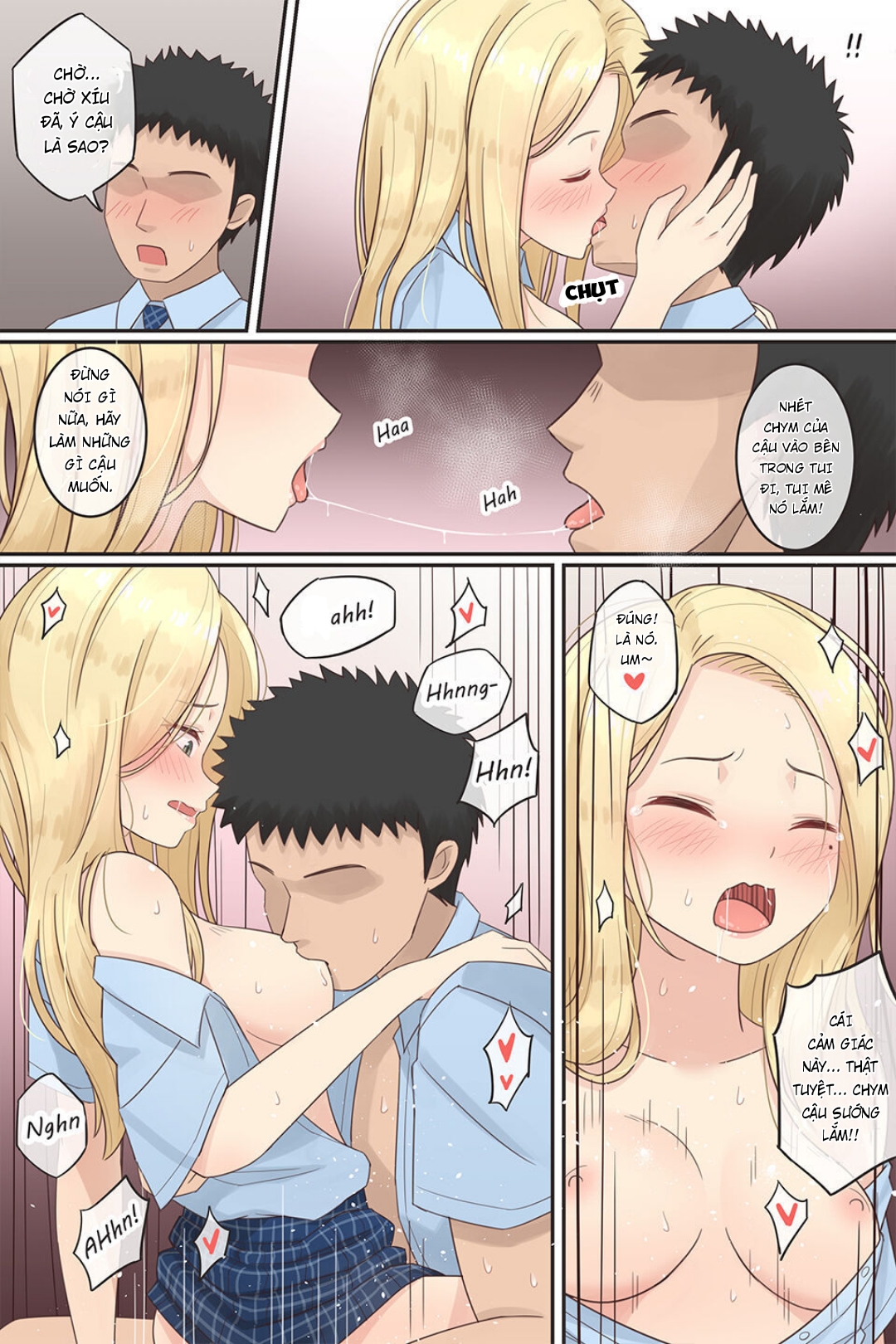 Đọc truyện hentai Khi người bạn biến thái của tôi trở thành con gái. - Oneshot