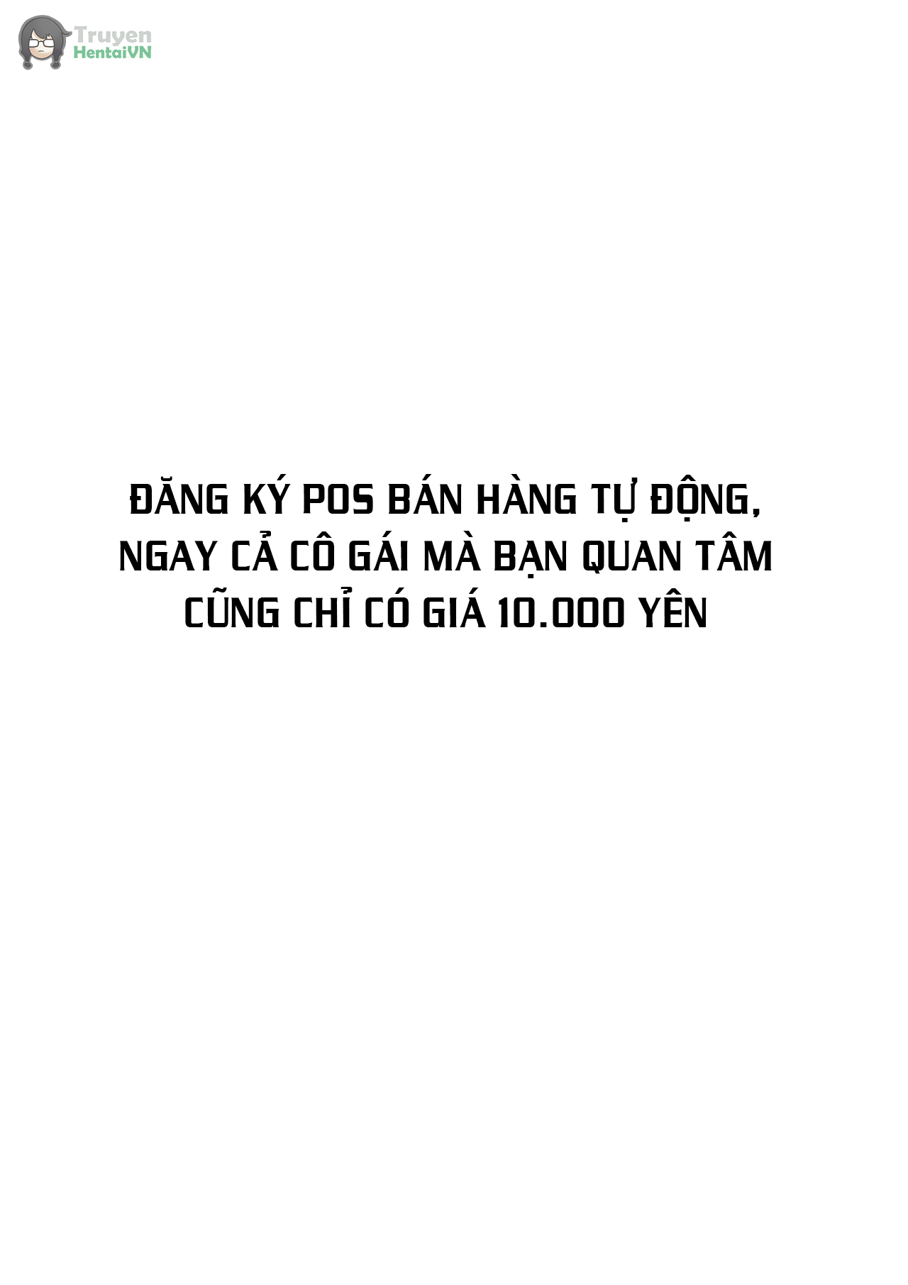 Đọc truyện hentai Jidou Shouhin-ka POS Regi Kininaru Anoko mo 1-man Yen - Oneshot