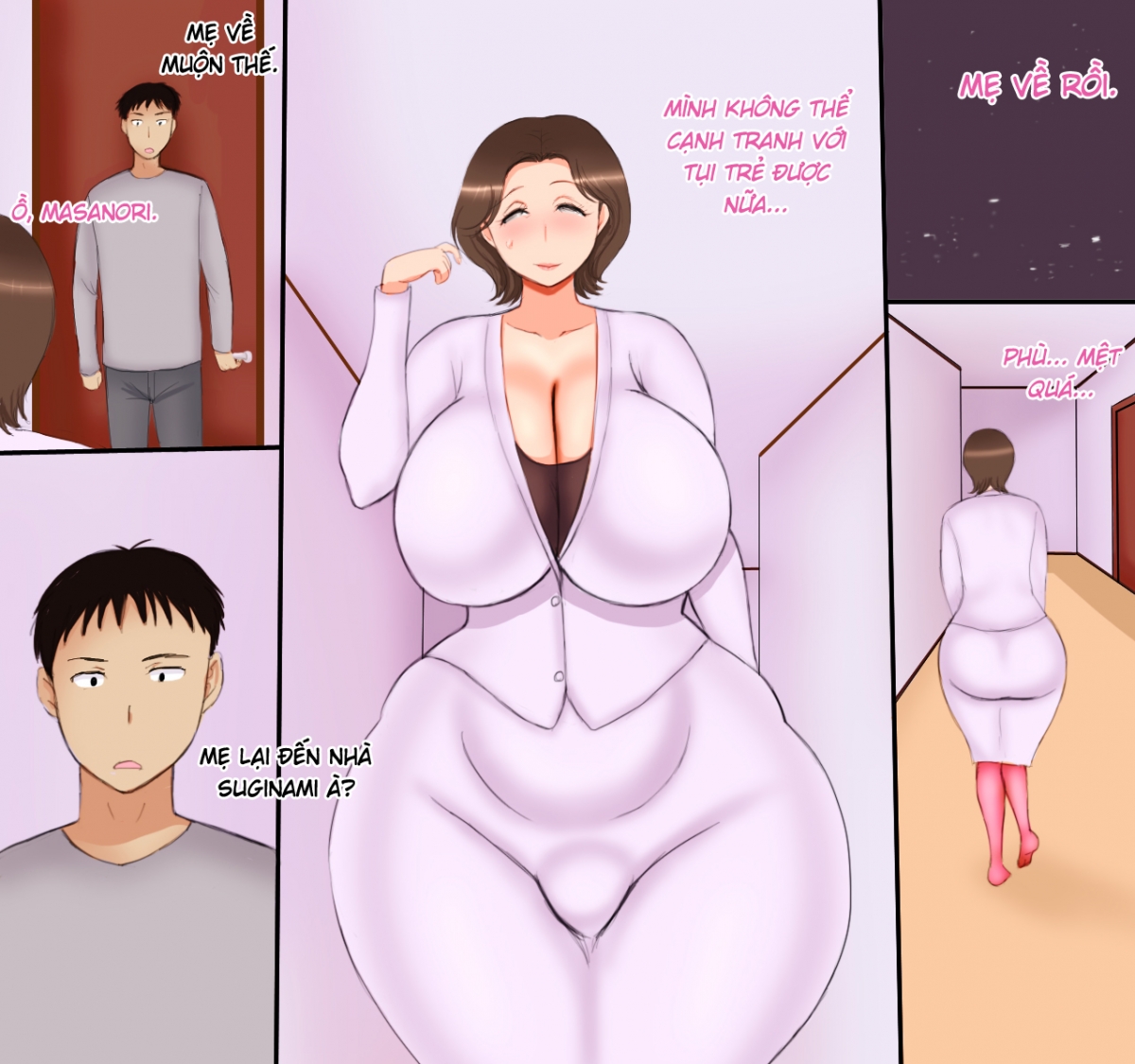 Đọc truyện hentai Haha wa Kouhai no Onna - Oneshot