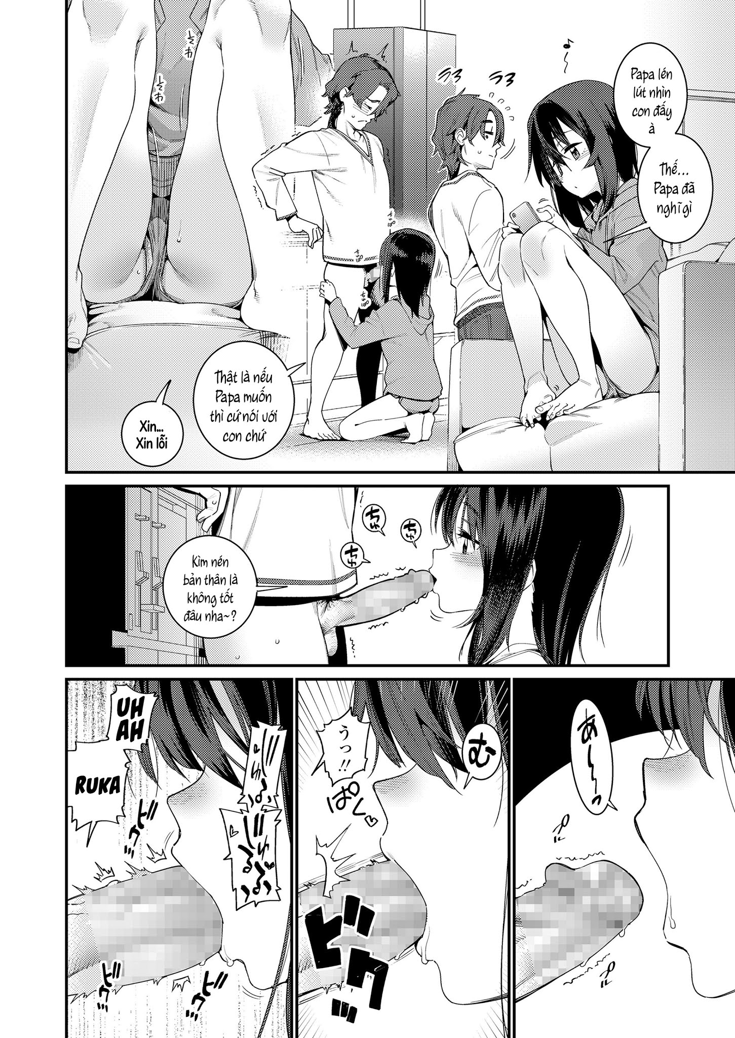Đọc truyện hentai Papa wa Manamusume ni Katenai - Part 4