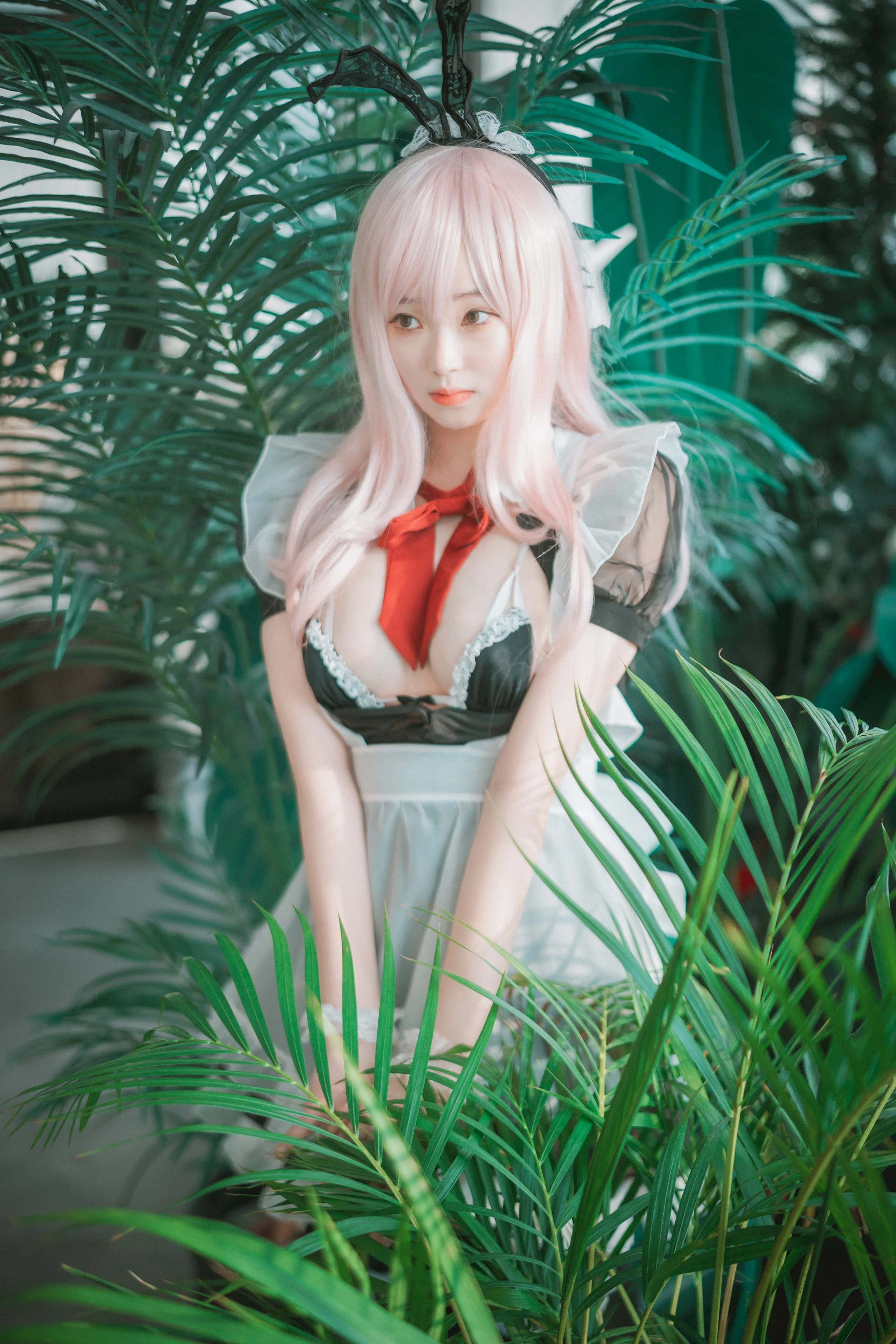 Đọc truyện hentai Tuyển tập Albums siêu phẩm Cosplay - Chap 768 - [DJAWA] Bambi - Sheer Bunny Maid