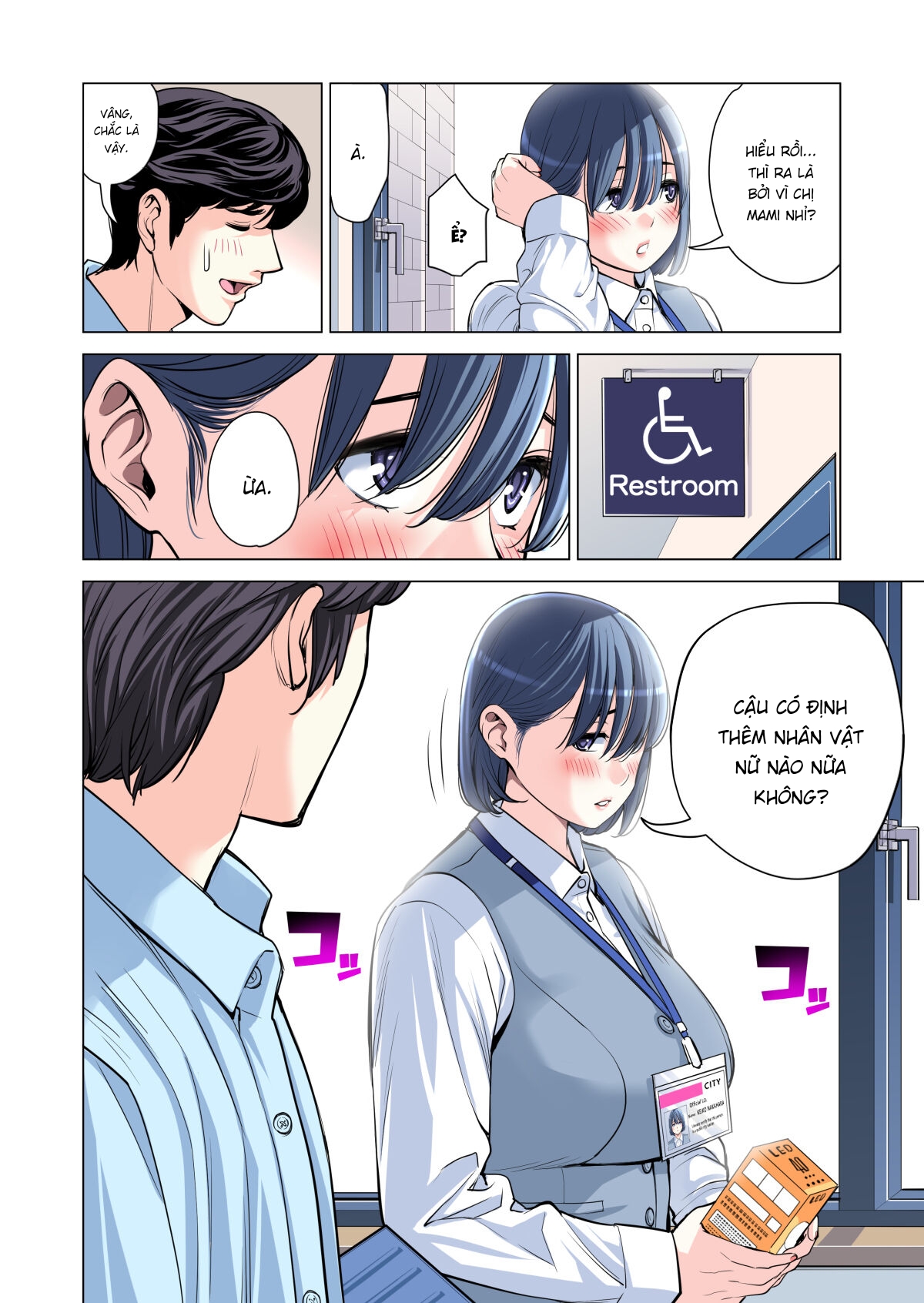 Đọc truyện hentai Những cô trợ lý đã có chồng - Chap 4 full màu