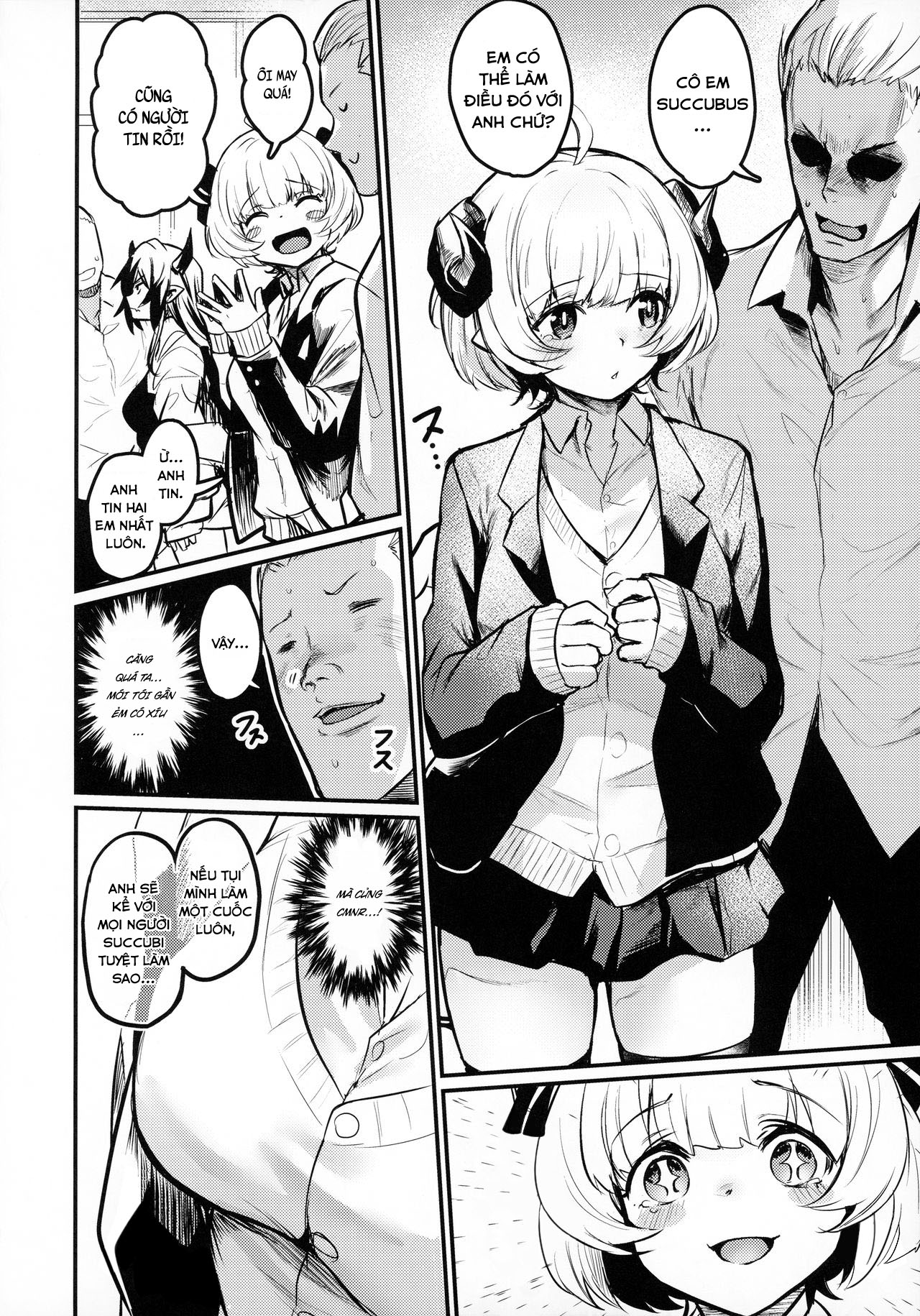 Đọc truyện hentai Succubi Chiếm Trường - Oneshot