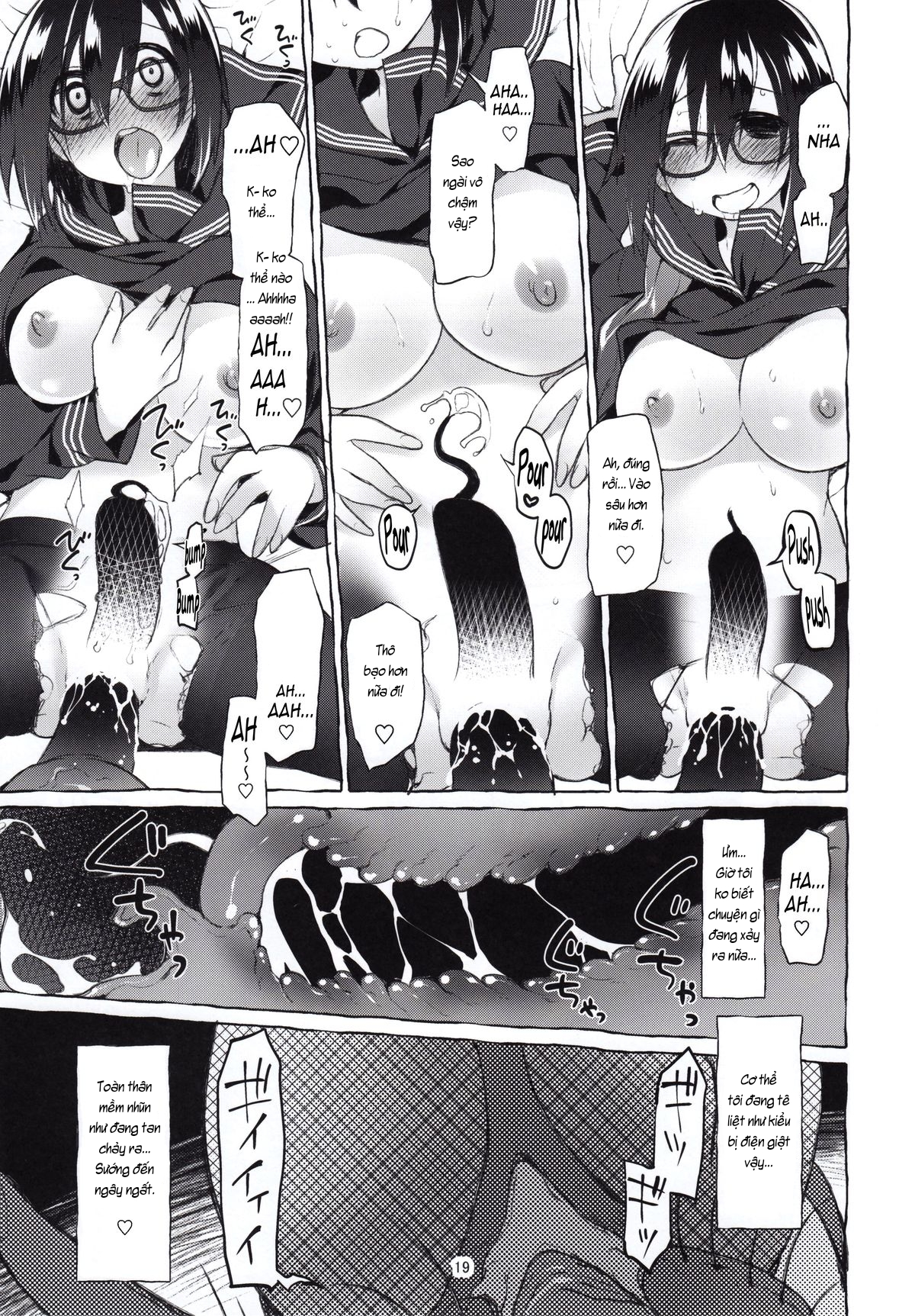 Đọc truyện hentai Thương em, đụ nát cái lồn. - Chap 2: Mang thai.