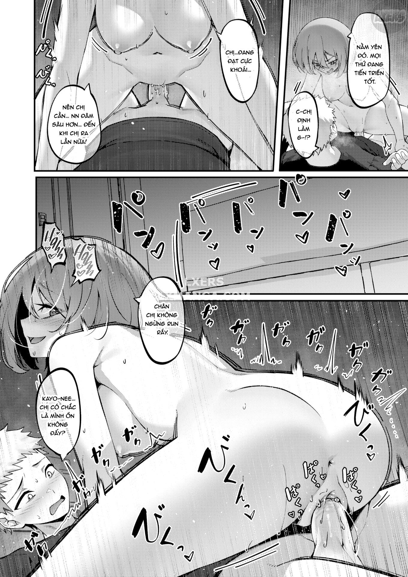 Đọc truyện hentai Chị em đùm bọc - Oneshot