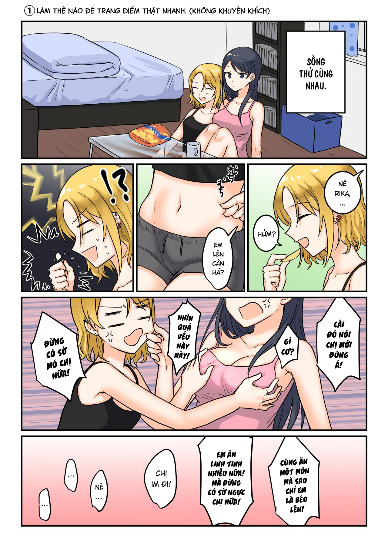 Đọc truyện hentai Series 1RT là 1 giây hôn hít giữa hai cô gái. Bạn có muốn sống thử không? - Oneshot