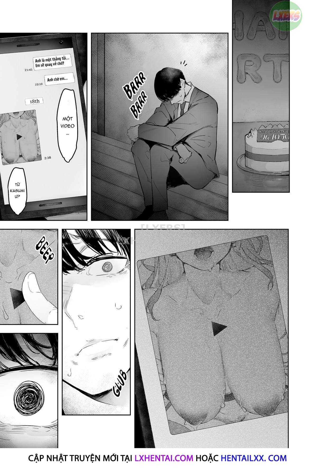 Đọc truyện hentai Boku wa Tsuma ga Netorare Nando mo Ikasareru Sugata o Mitsuzuketa. - Chap 3 - [END]