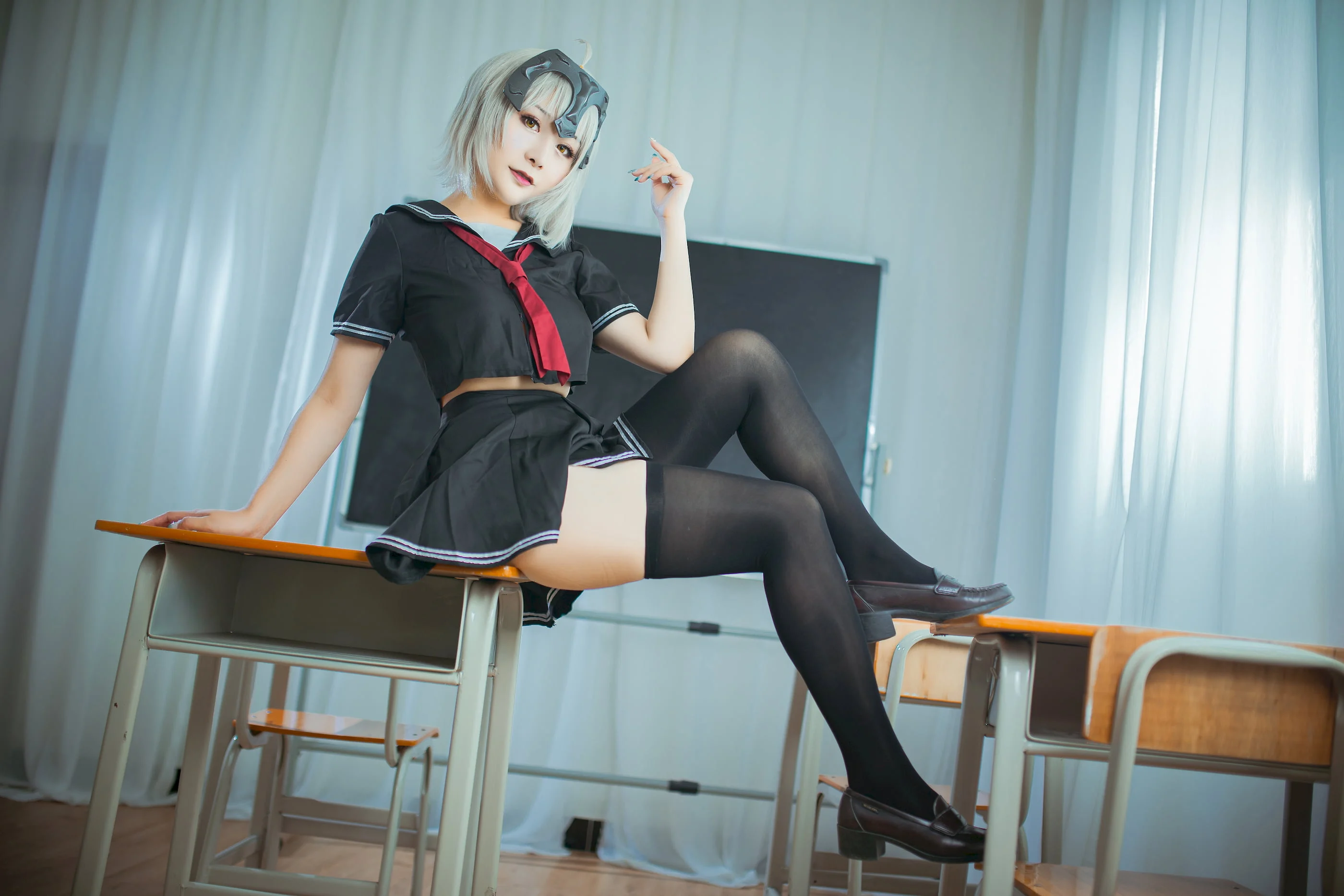 Đọc truyện hentai Tuyển tập Albums siêu phẩm Cosplay - Chap 694 - Miido Black Jeanne