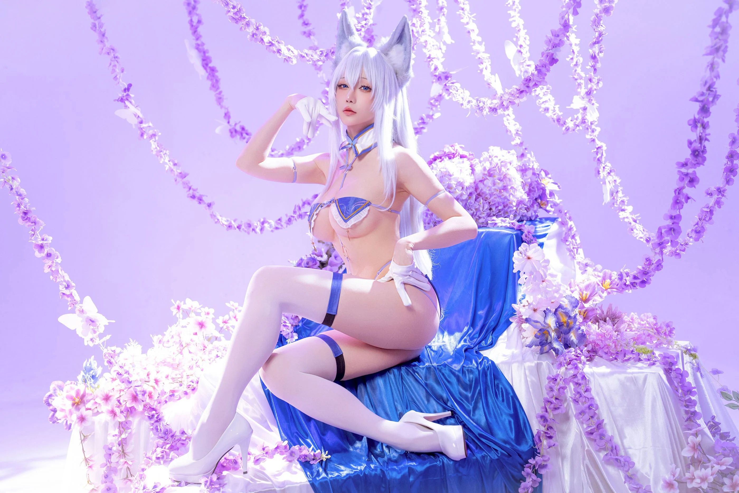 Đọc truyện hentai Tuyển tập Albums siêu phẩm Cosplay - Chap 1397 - Hoshilily - Azur Lane Shinano