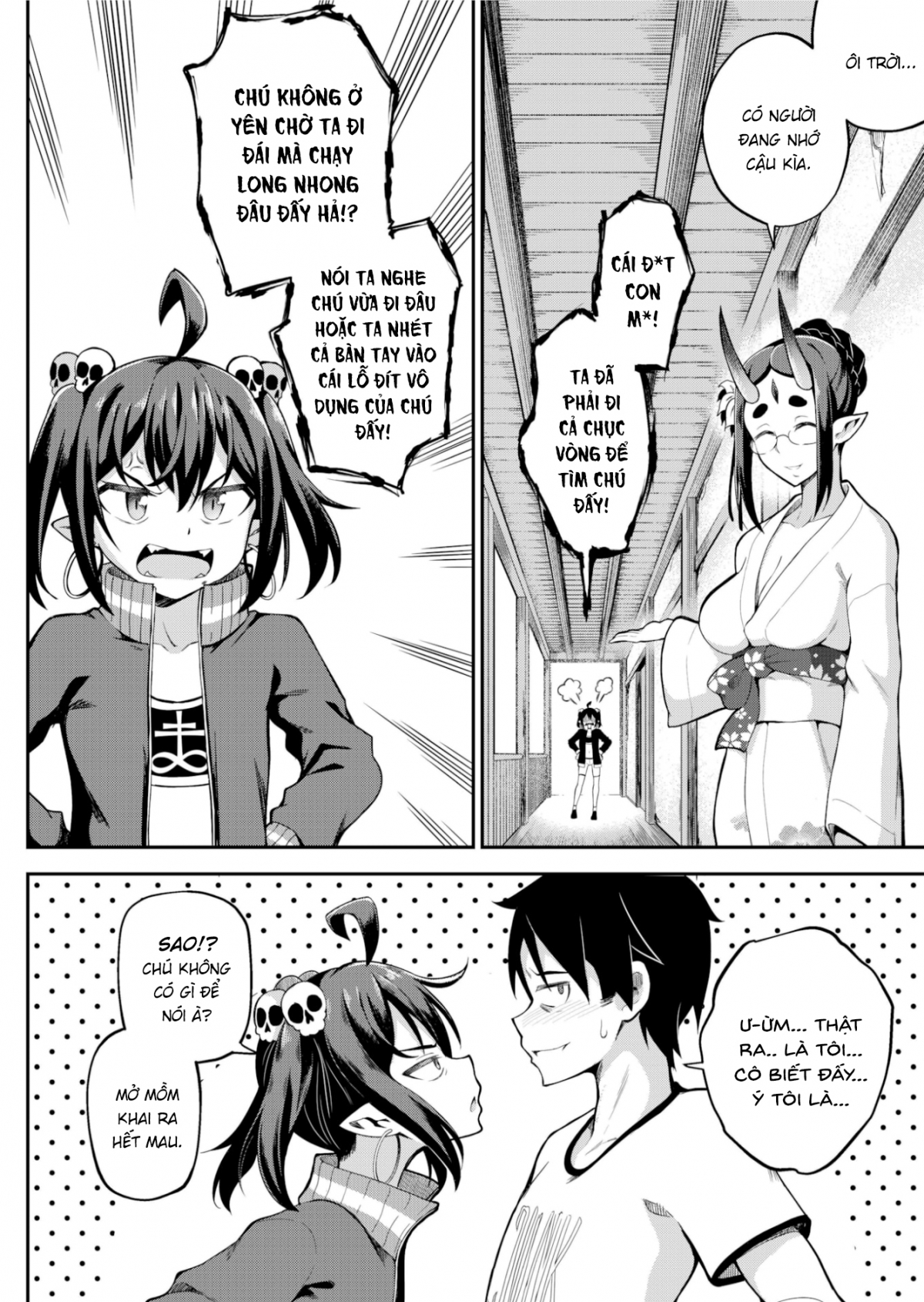 Đọc truyện hentai Lời tiên tri của HẮC NGUYỆT - Chap 3