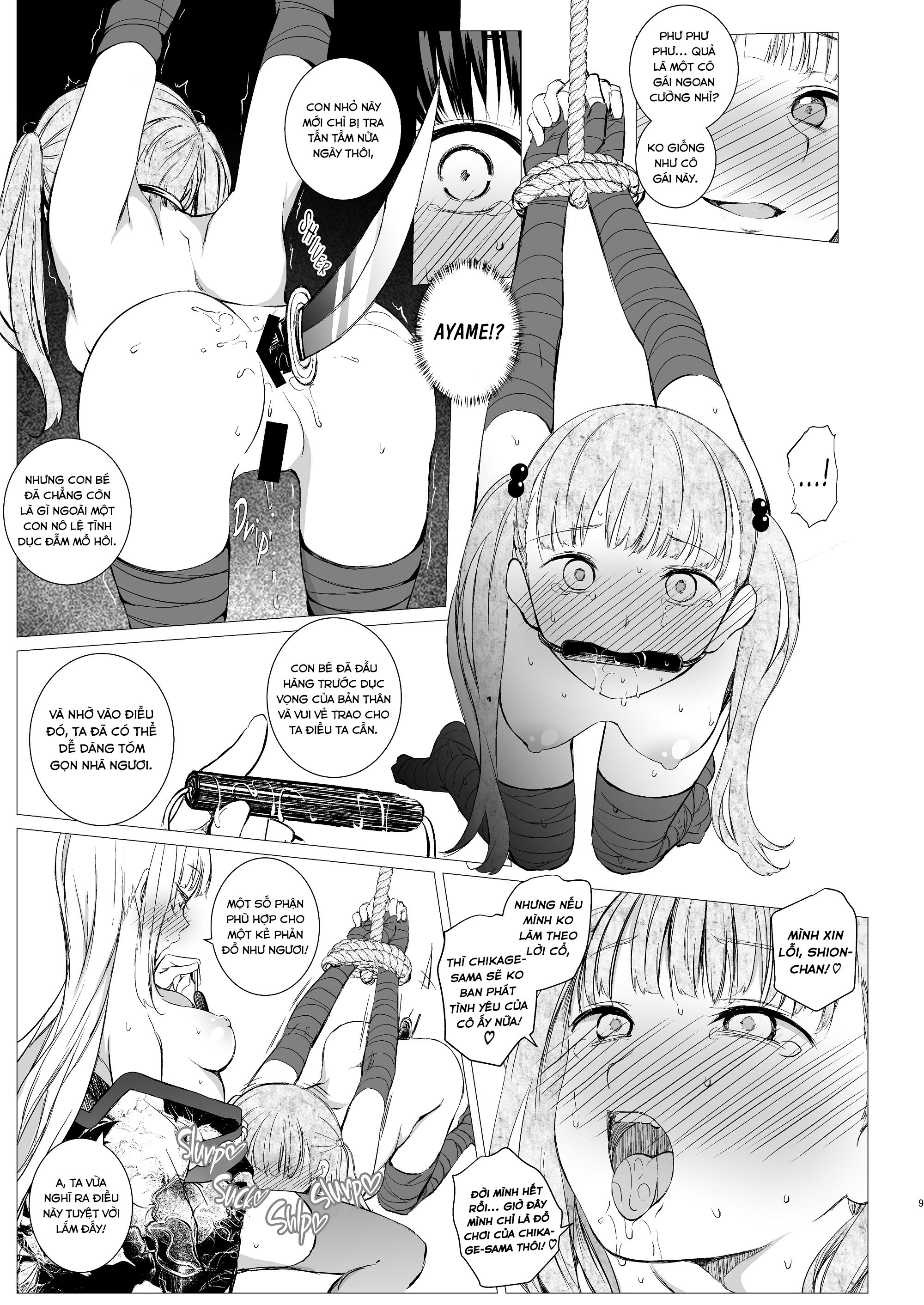 Đọc truyện hentai Oshinobi Shoujo No Asobikata - Oneshot